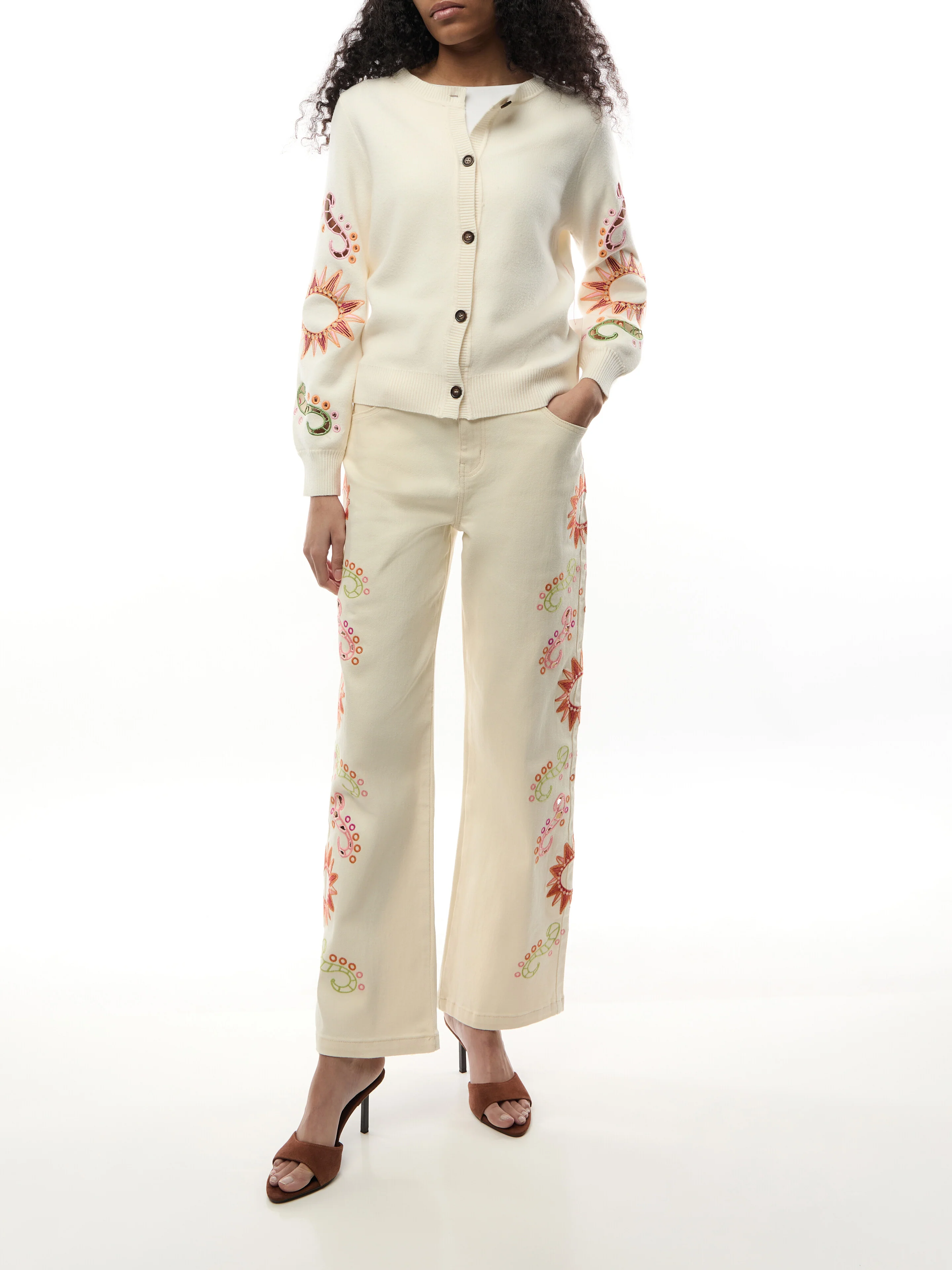 Cream Enchanted Cardigan - Image 2