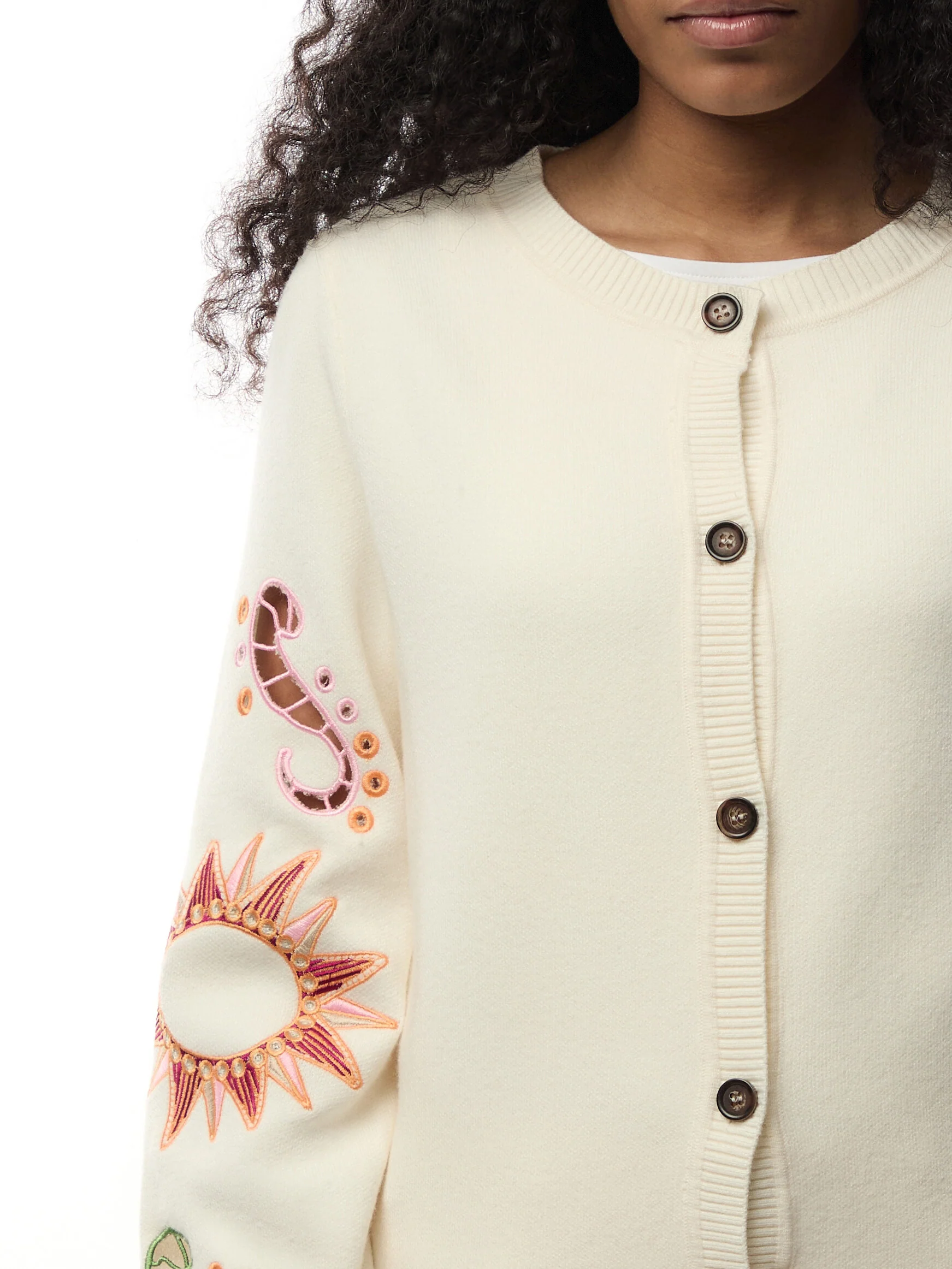Cream Enchanted Cardigan - Image 3