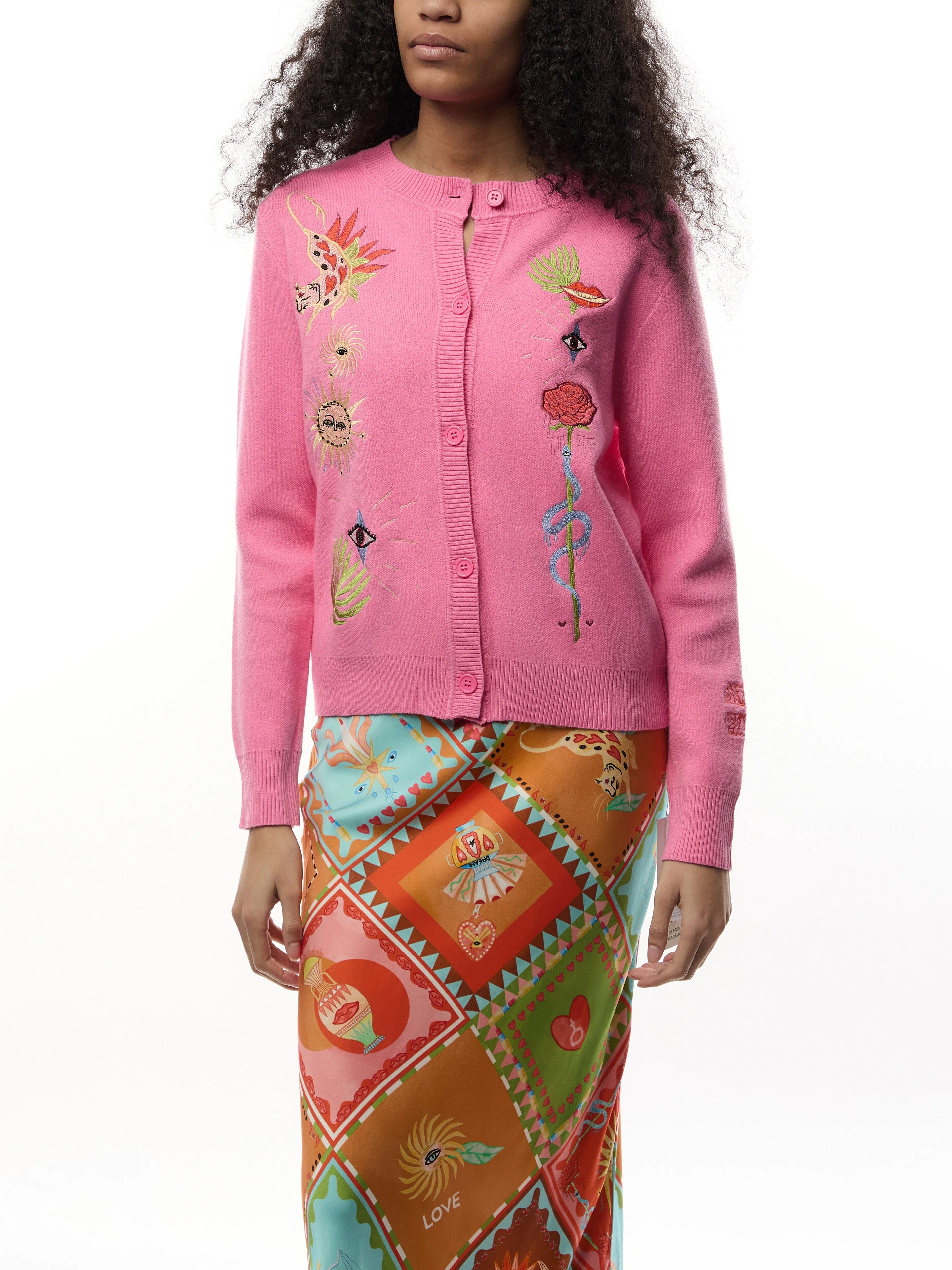 Pink Enchanted Cardigan - Image 4