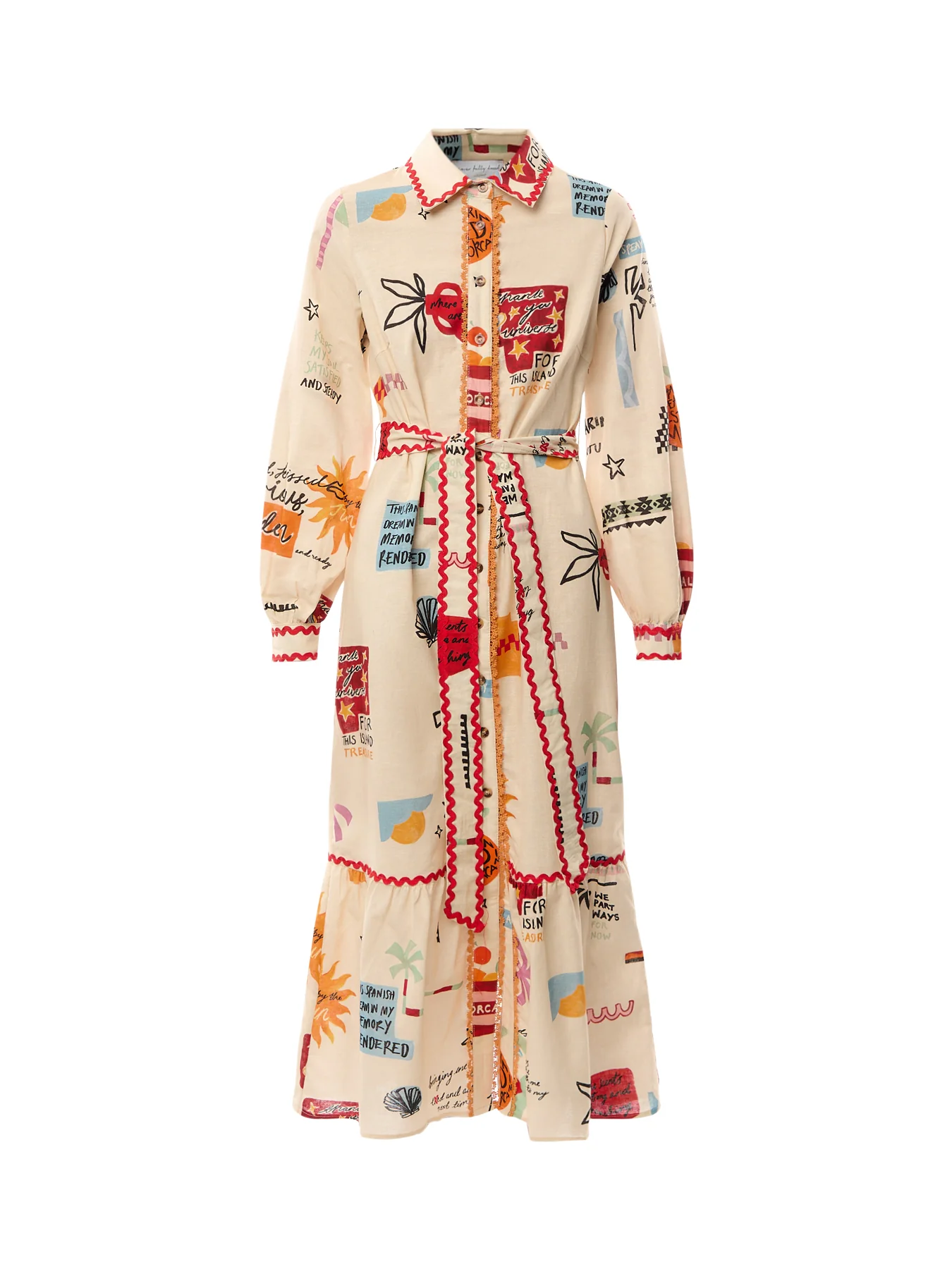 Poema Shirt Dress