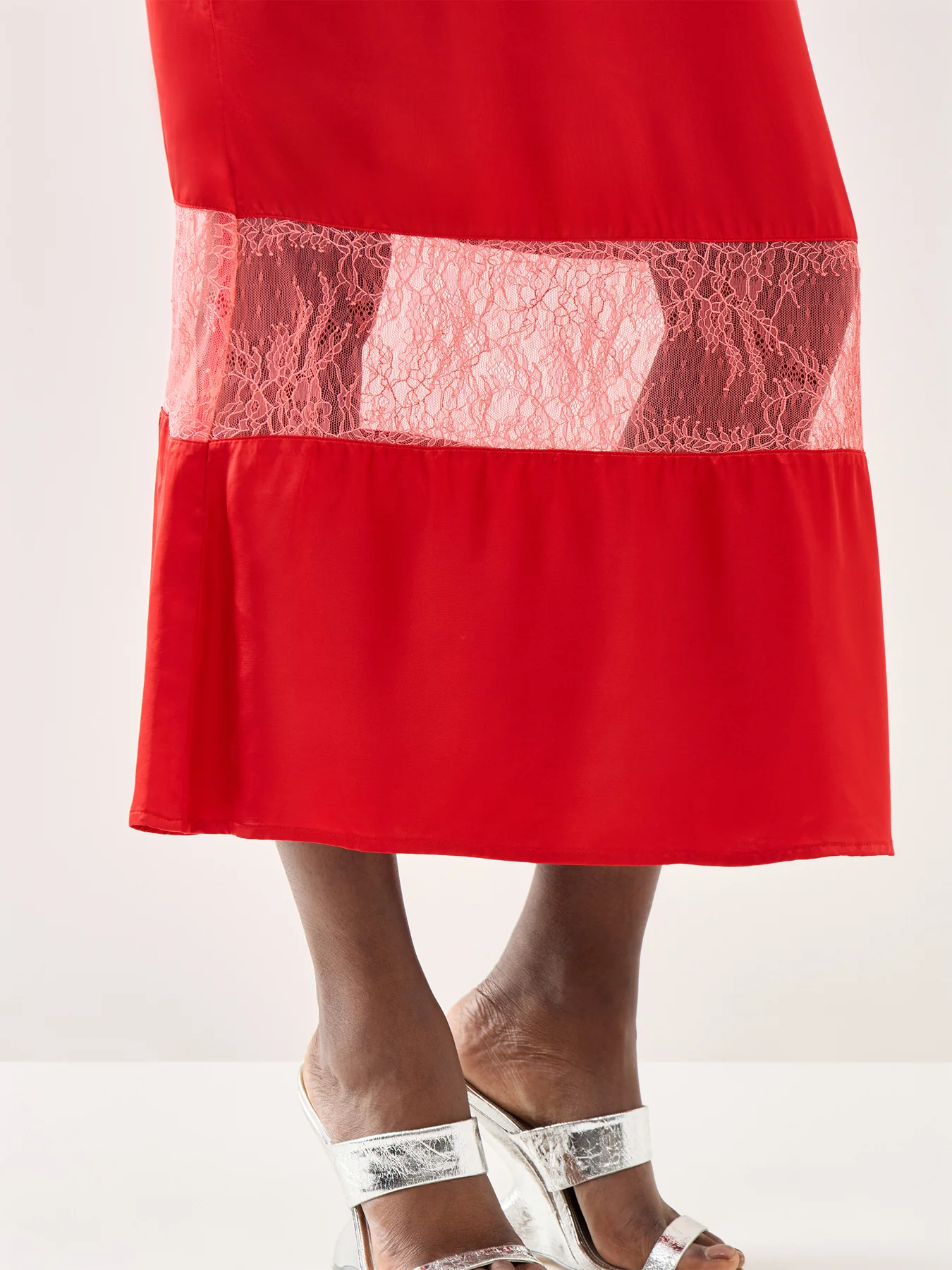 Red and Pink Cici Dress - Image 3
