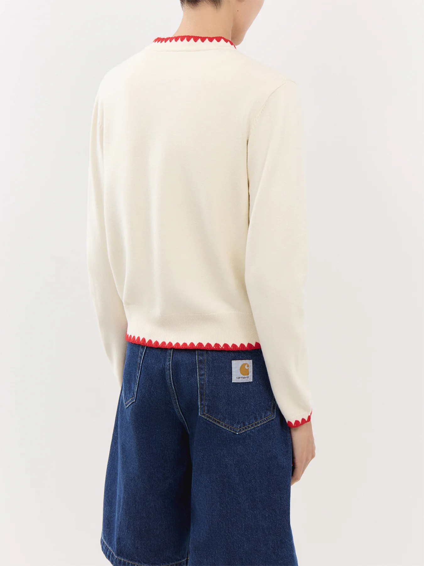 Tomato Embroidered Cardi - Image 5