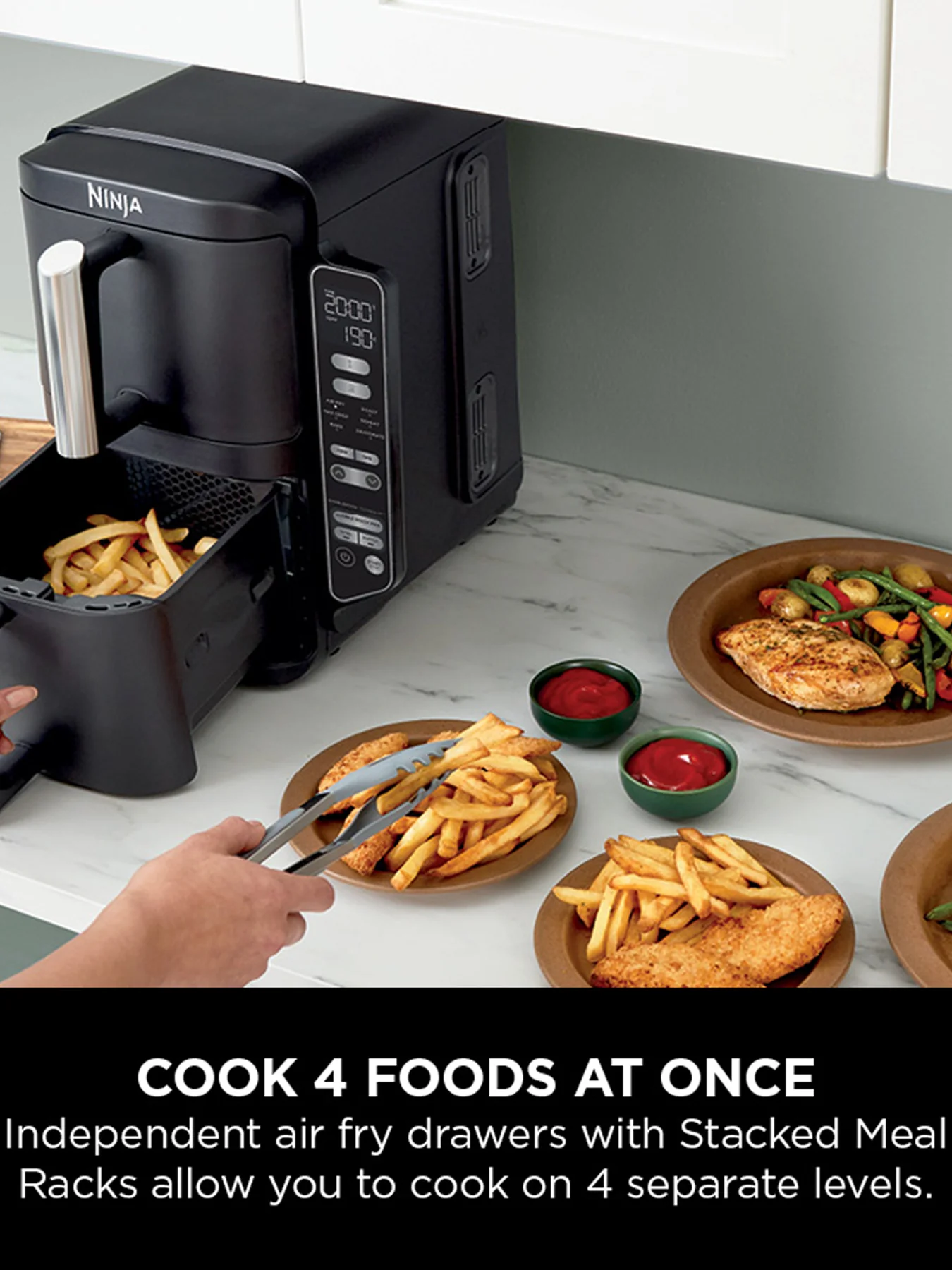 Double Stack 2 Drawer Air Fryer - Image 3