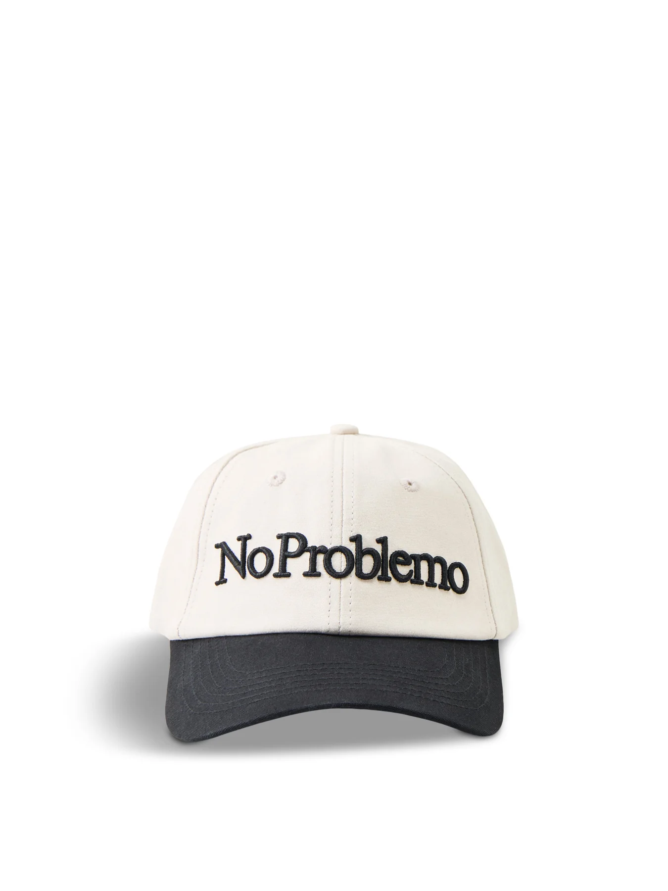 Logo Cotton Cap Grey