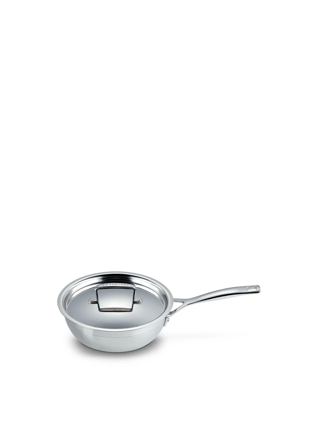 3 Ply Stainless Steel Non Stick Chefs Pan 20cm