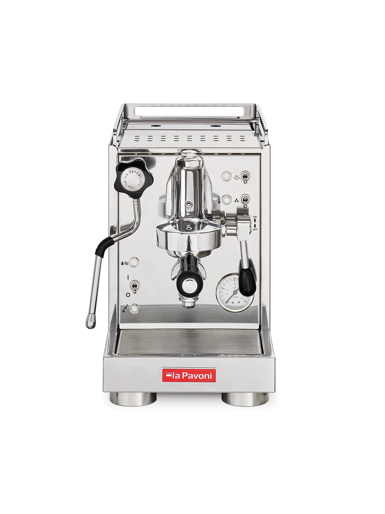 Lpsmcs01Uk La Pavoni Semi Professional Coffee Machine Cellini Mini Stainless Steel - Image 2