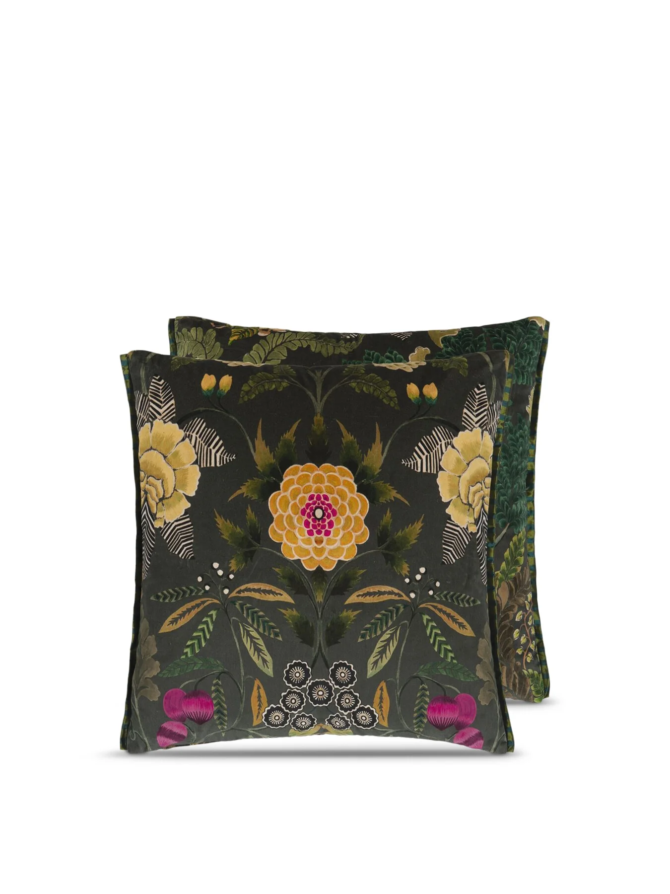 Brocart Decoratif Velours Cushion
