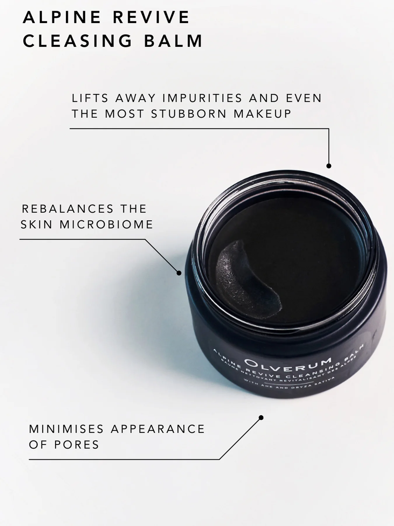 Olverum Alpine Revive Cleansing Balm 100ml - Image 2