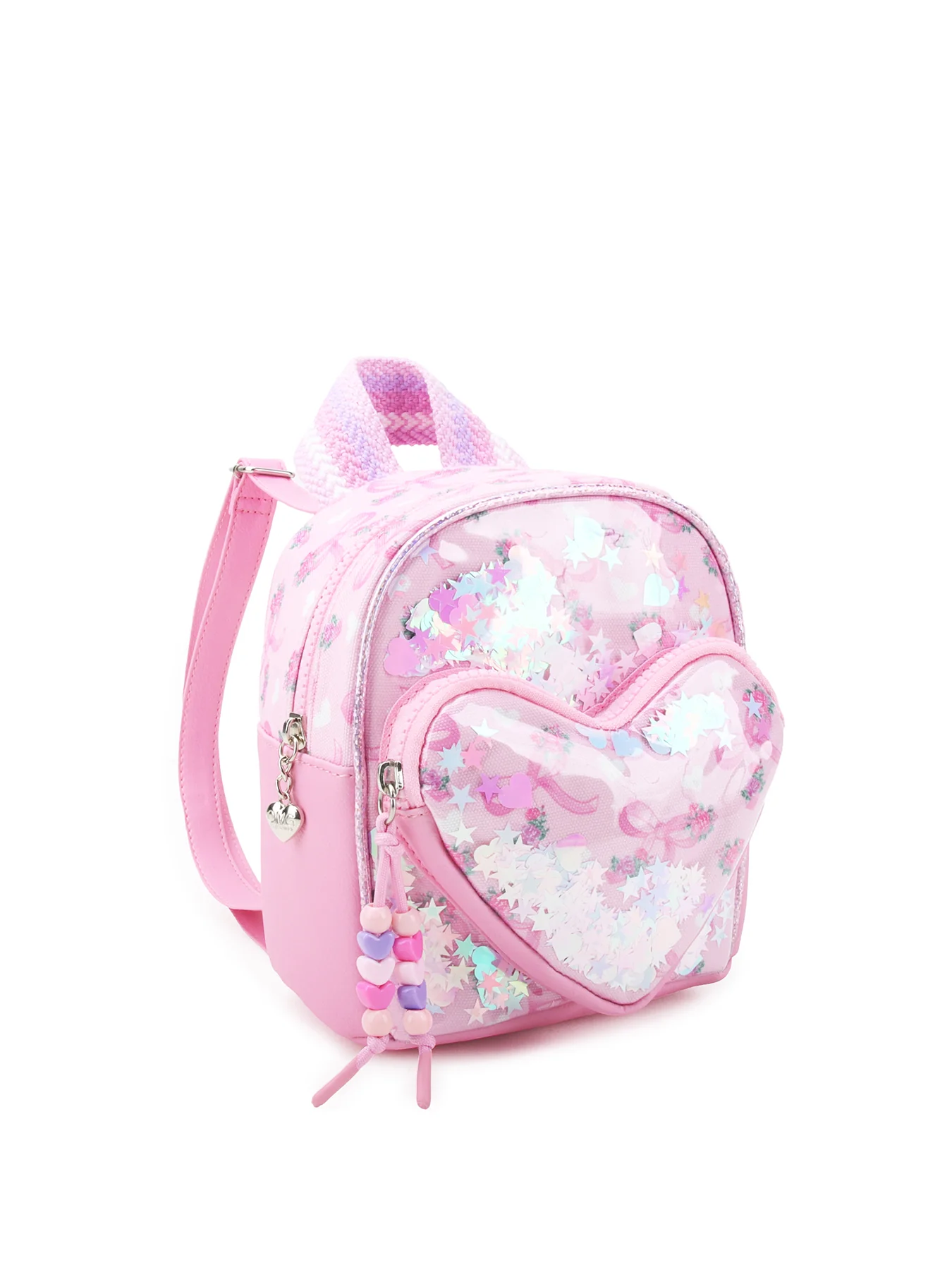 Bow Confetti Micro Mini Backpack Pink - Image 2