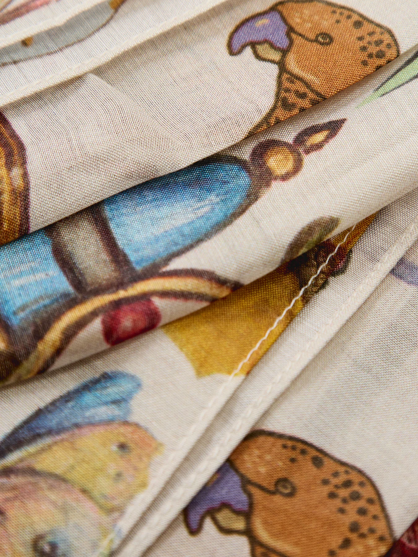 Cornucopia Ivory Scarf - Image 3