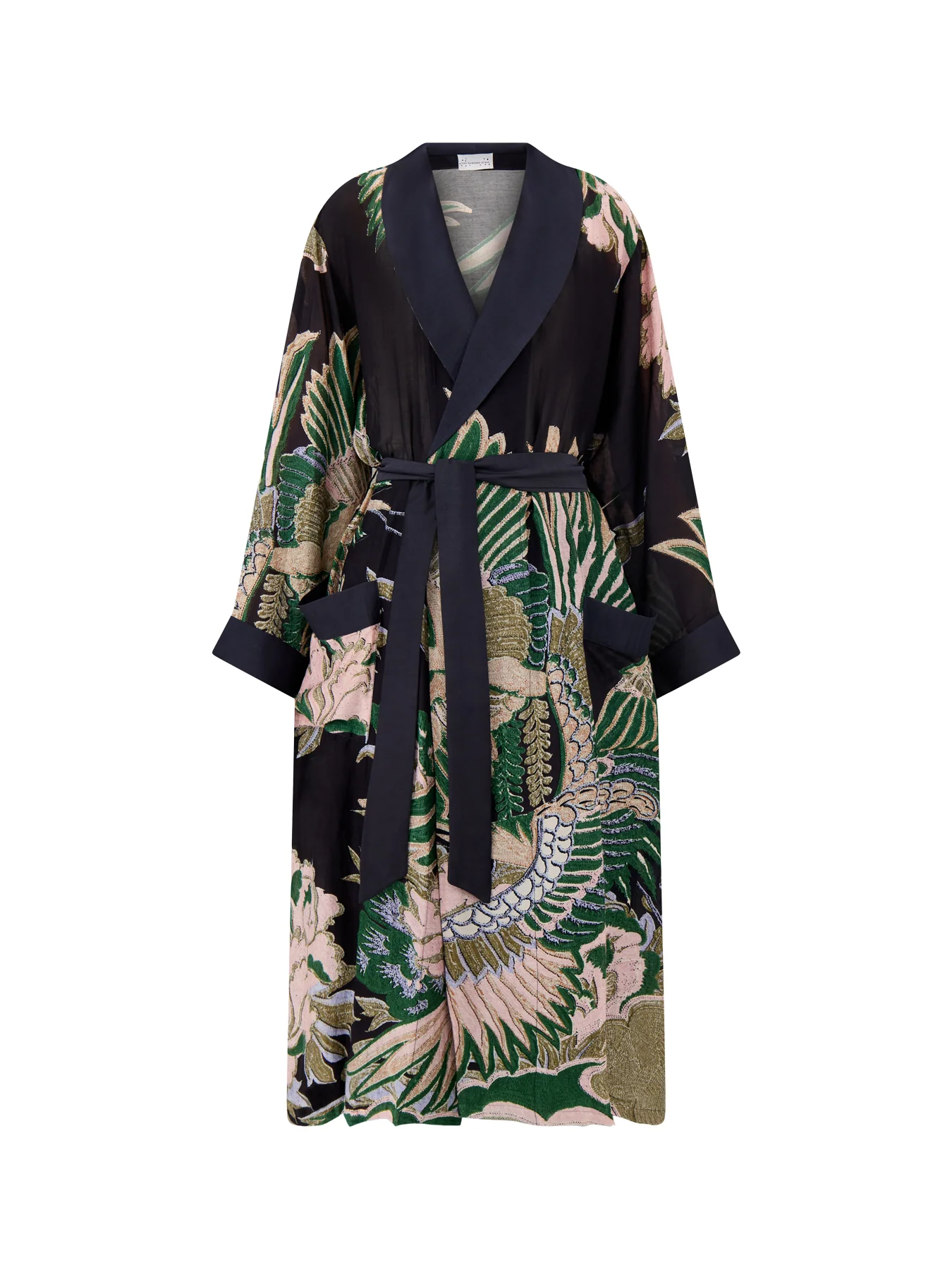 Crane Gown Emerald