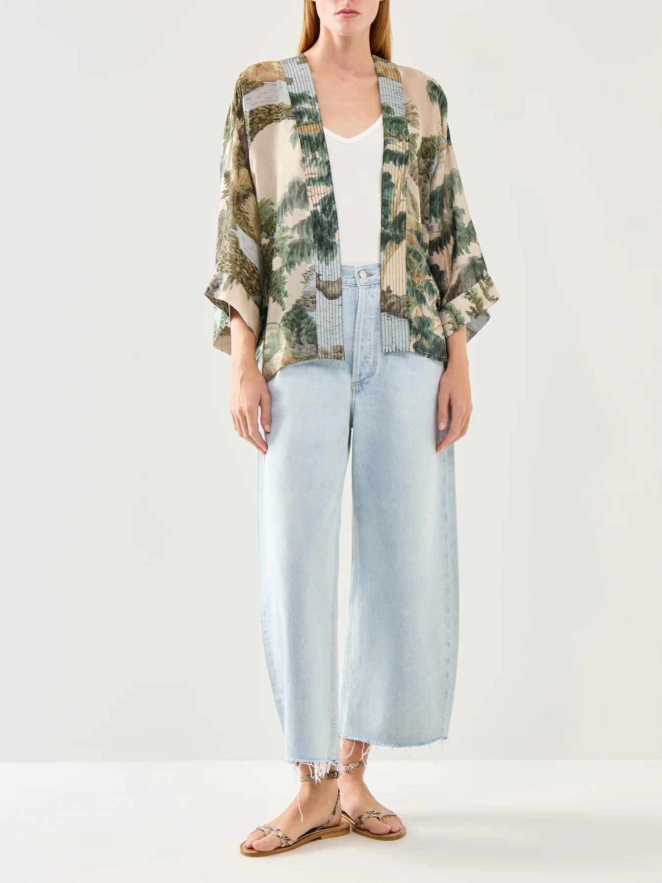 Rivers and Trees Short Kimono - Image 2