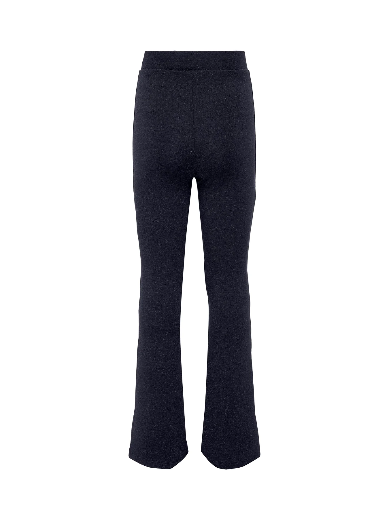 Girls’ Glitter Flared Pants Black