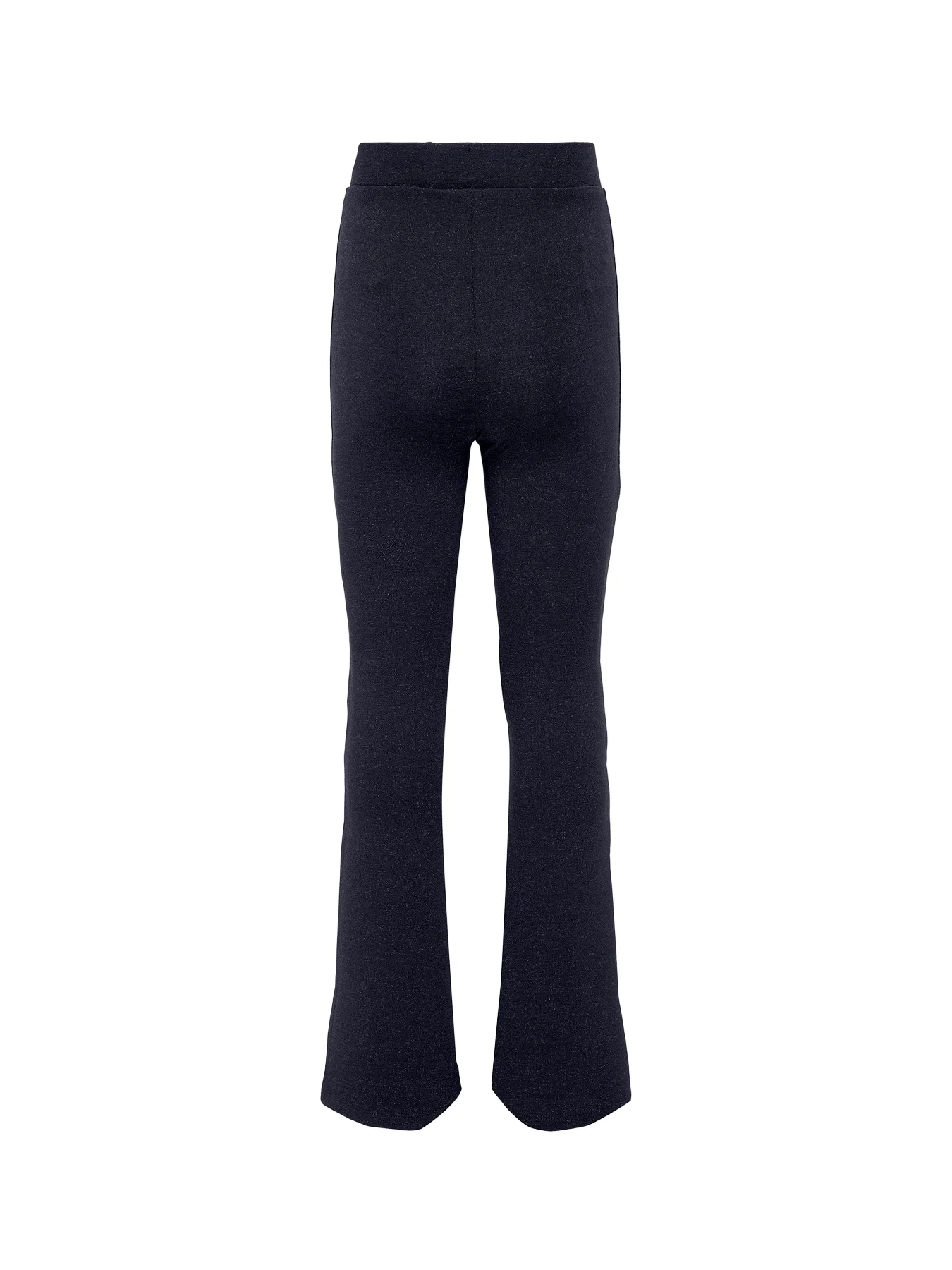 Girls’ Glitter Flared Pants Black