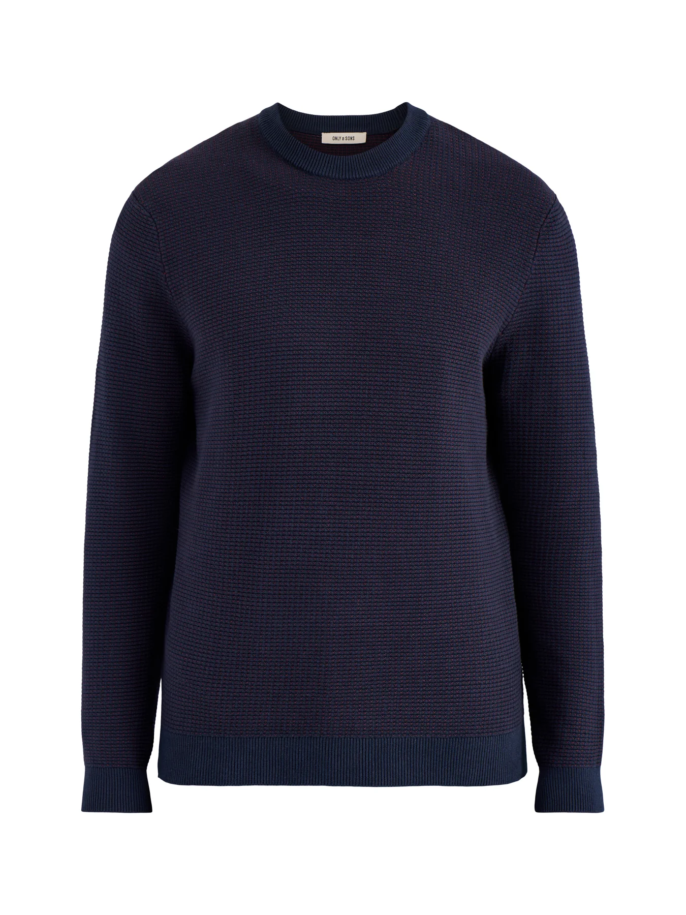 Onsdave Regular Long Sleeve Crew Neck Knit Blue