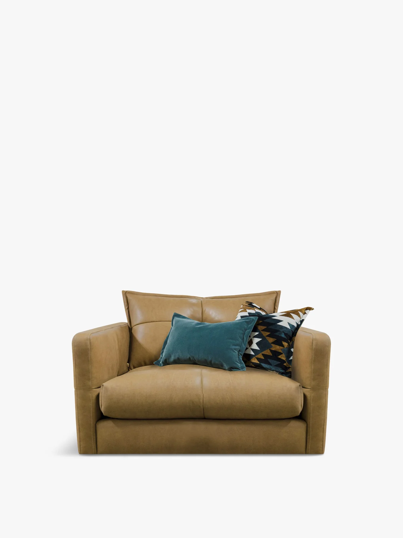 Tod Modular Snuggler in Maturalis Taupe with Scatter Cushio