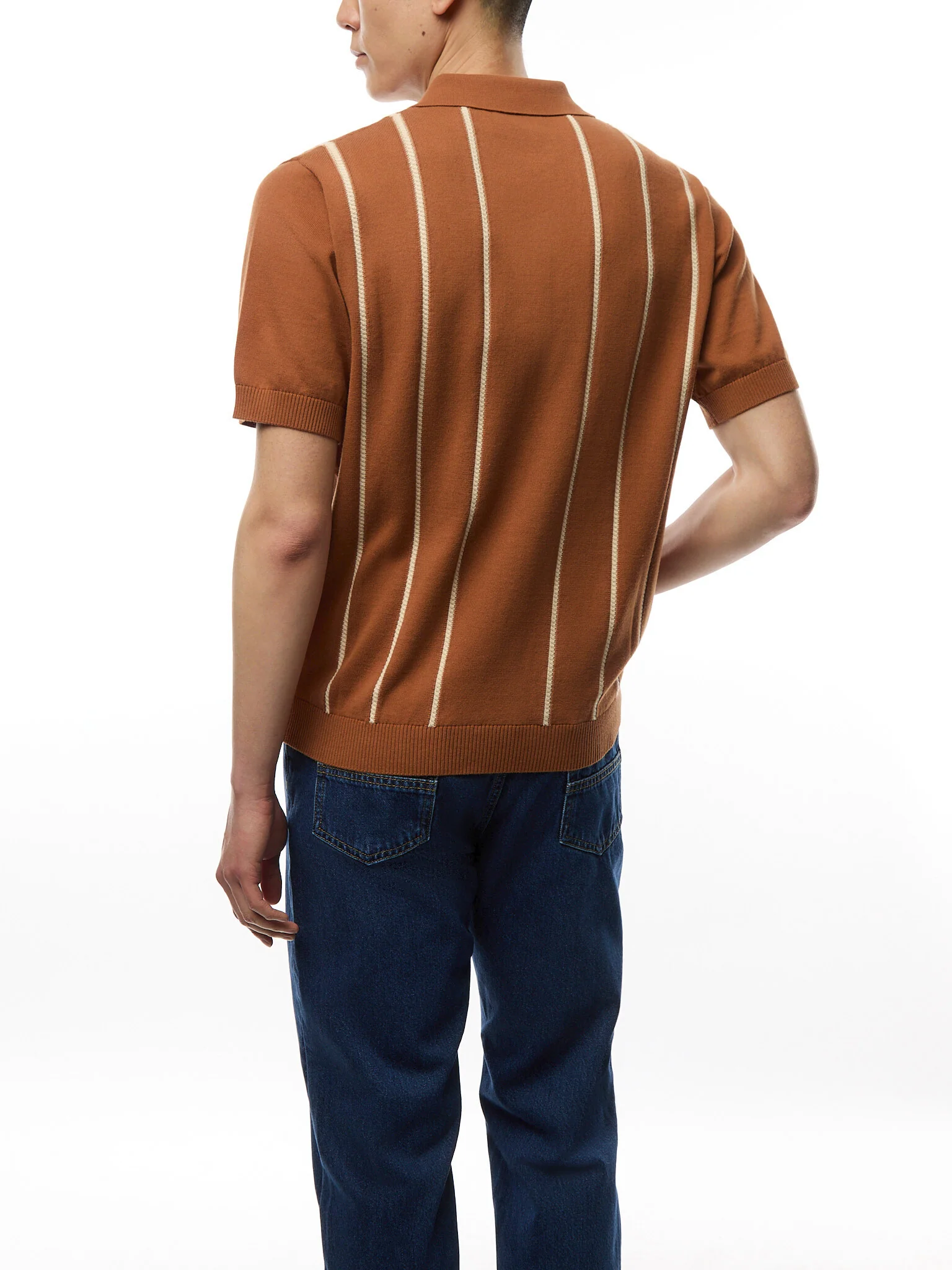 Micro Cable Knitted Polo - Image 5