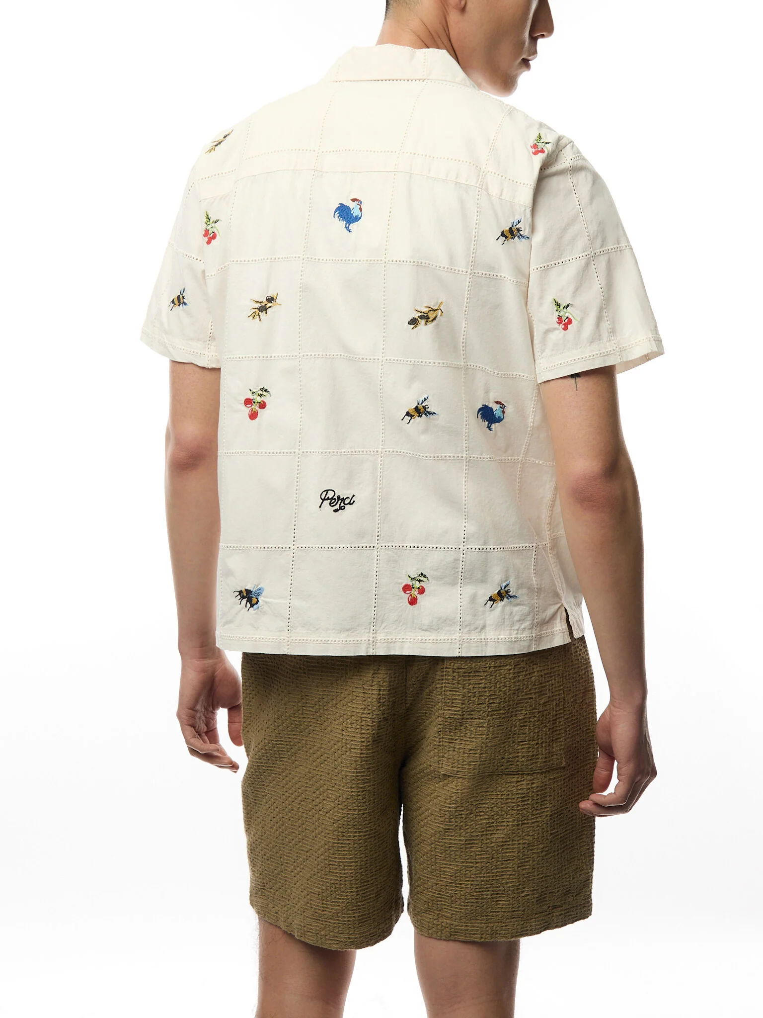 Olive Tapestry Shirt - Image 5
