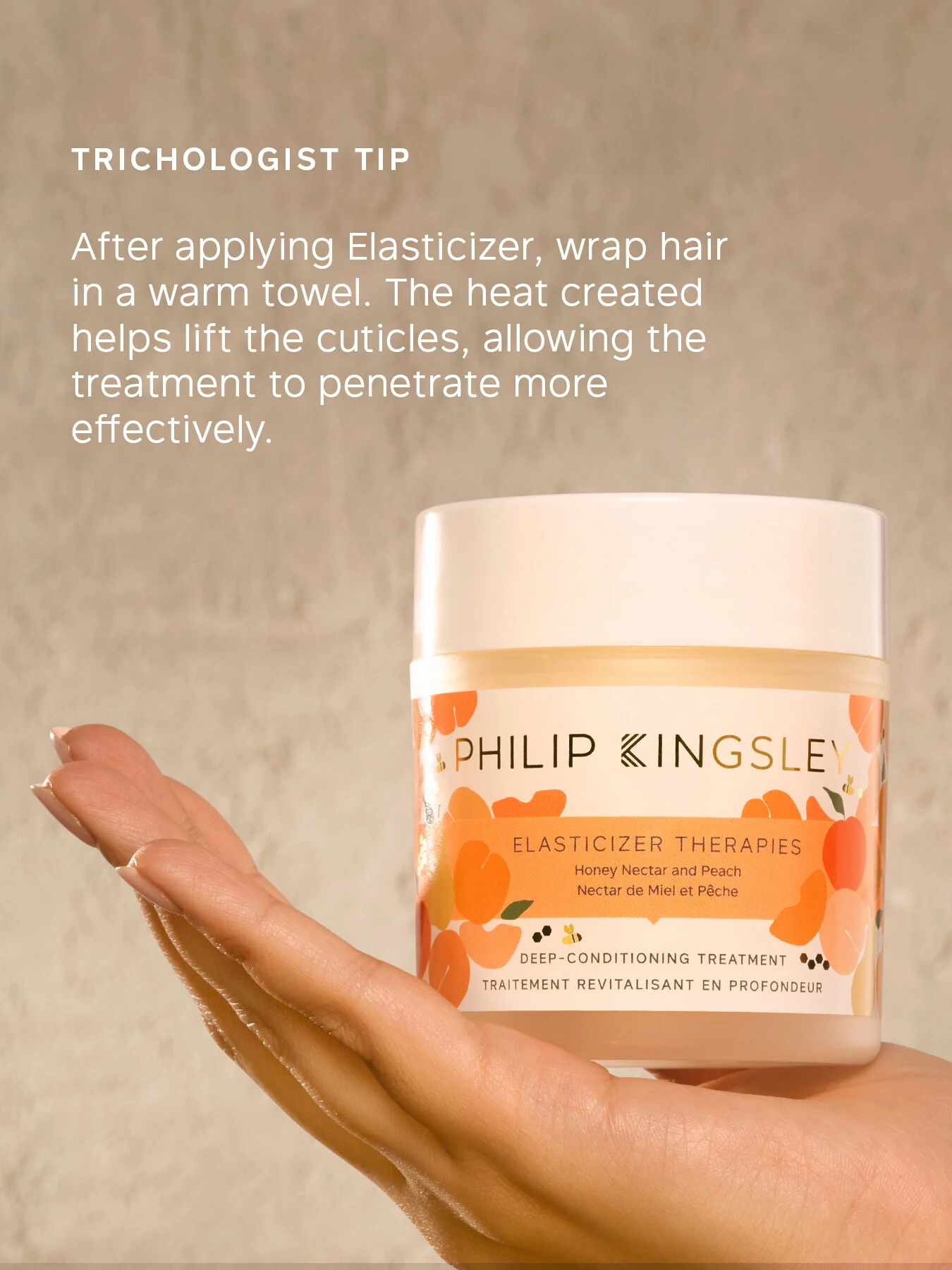 Honey Nectar and Peach Elasticizer Deep Conditioning Treatment 150ml - Image 4