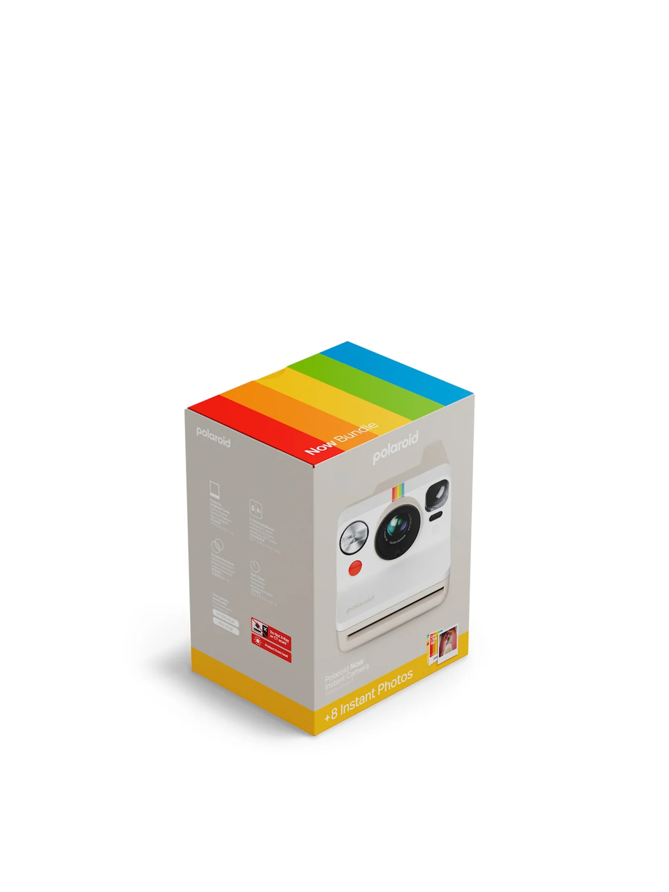 Now Gen 3 Instant Camera Pebble White - Image 2