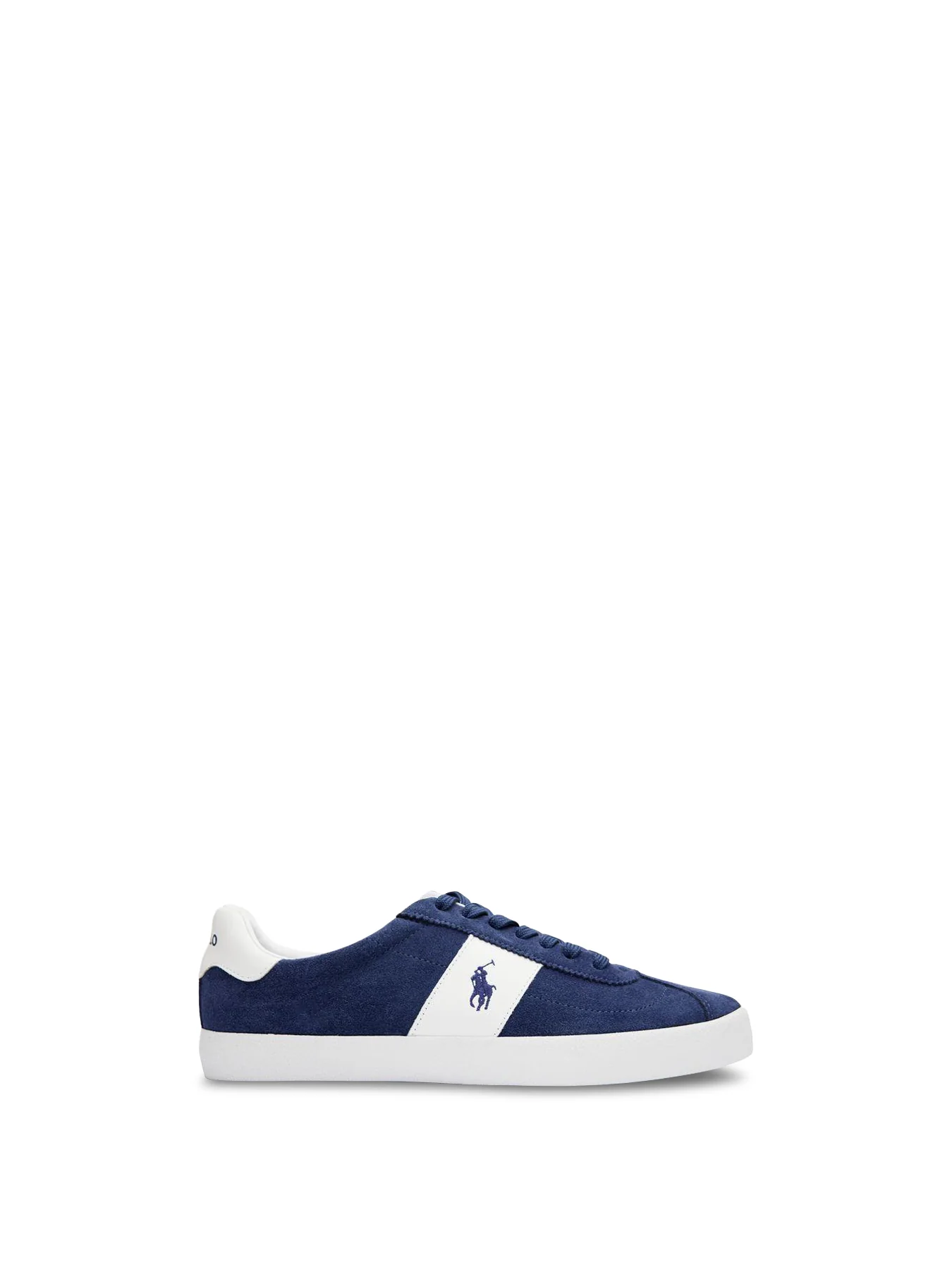 RALPH LAUREN Court Vulc Suede Trainers