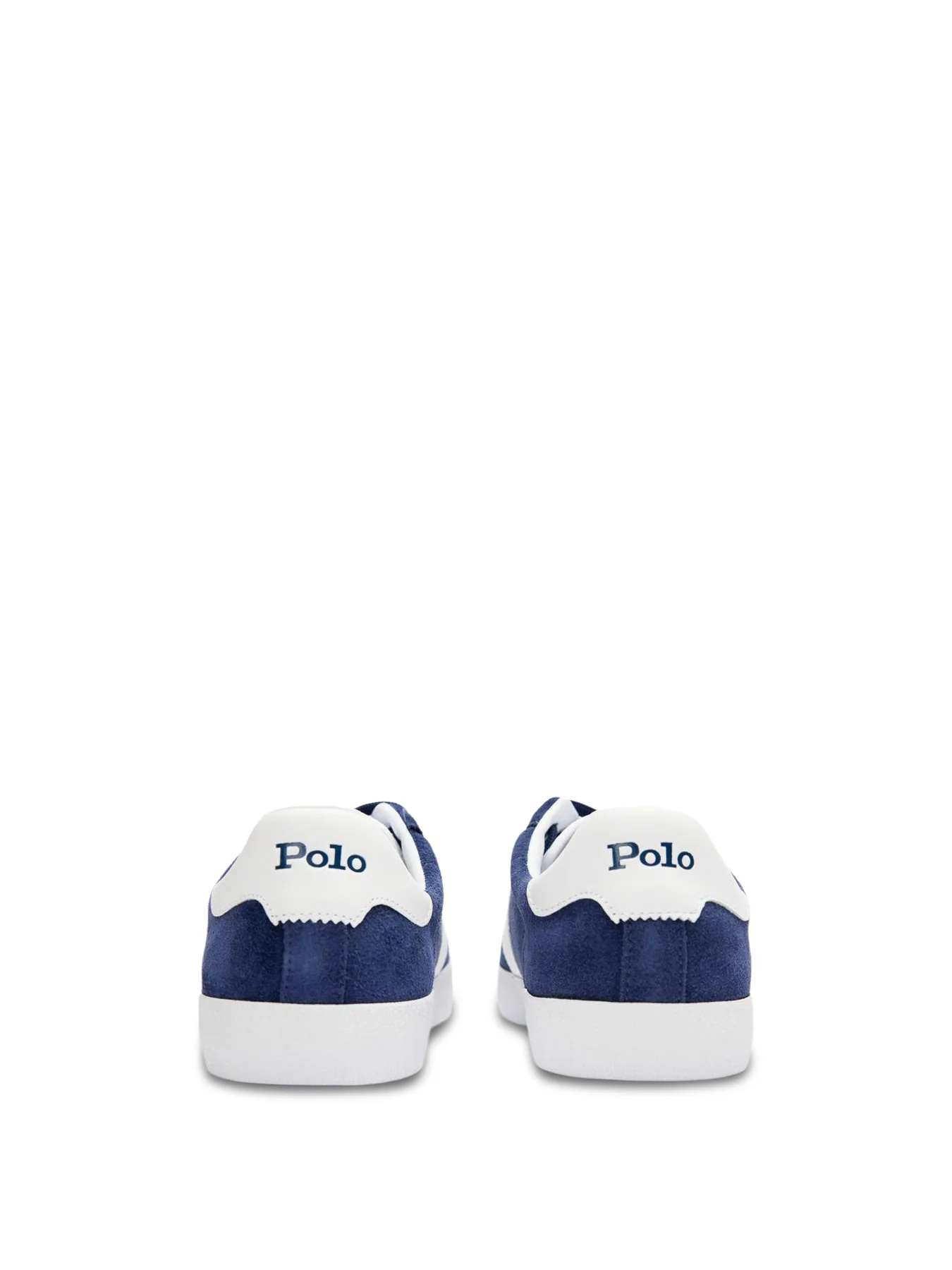 RALPH LAUREN Court Vulc Suede Trainers - Image 4