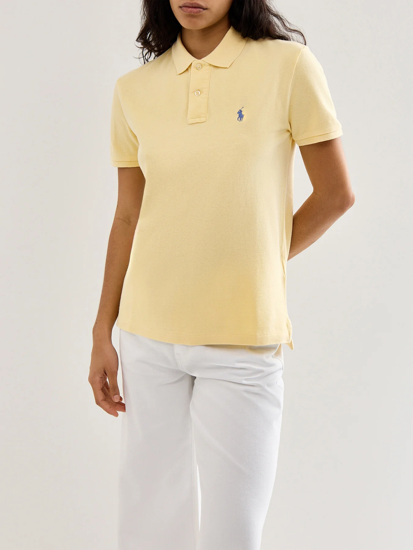 Short Sleeves Knit Polo Small Pony - Image 4