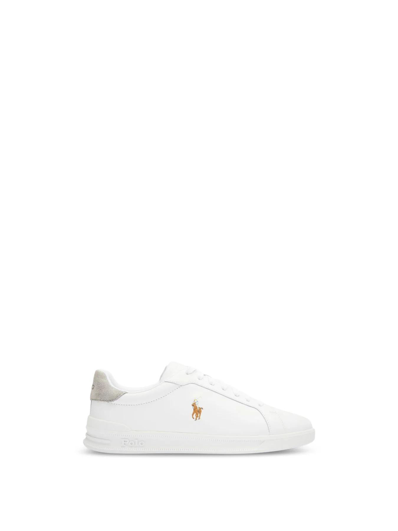 Ralph Lauren Heritage Court Trainers White