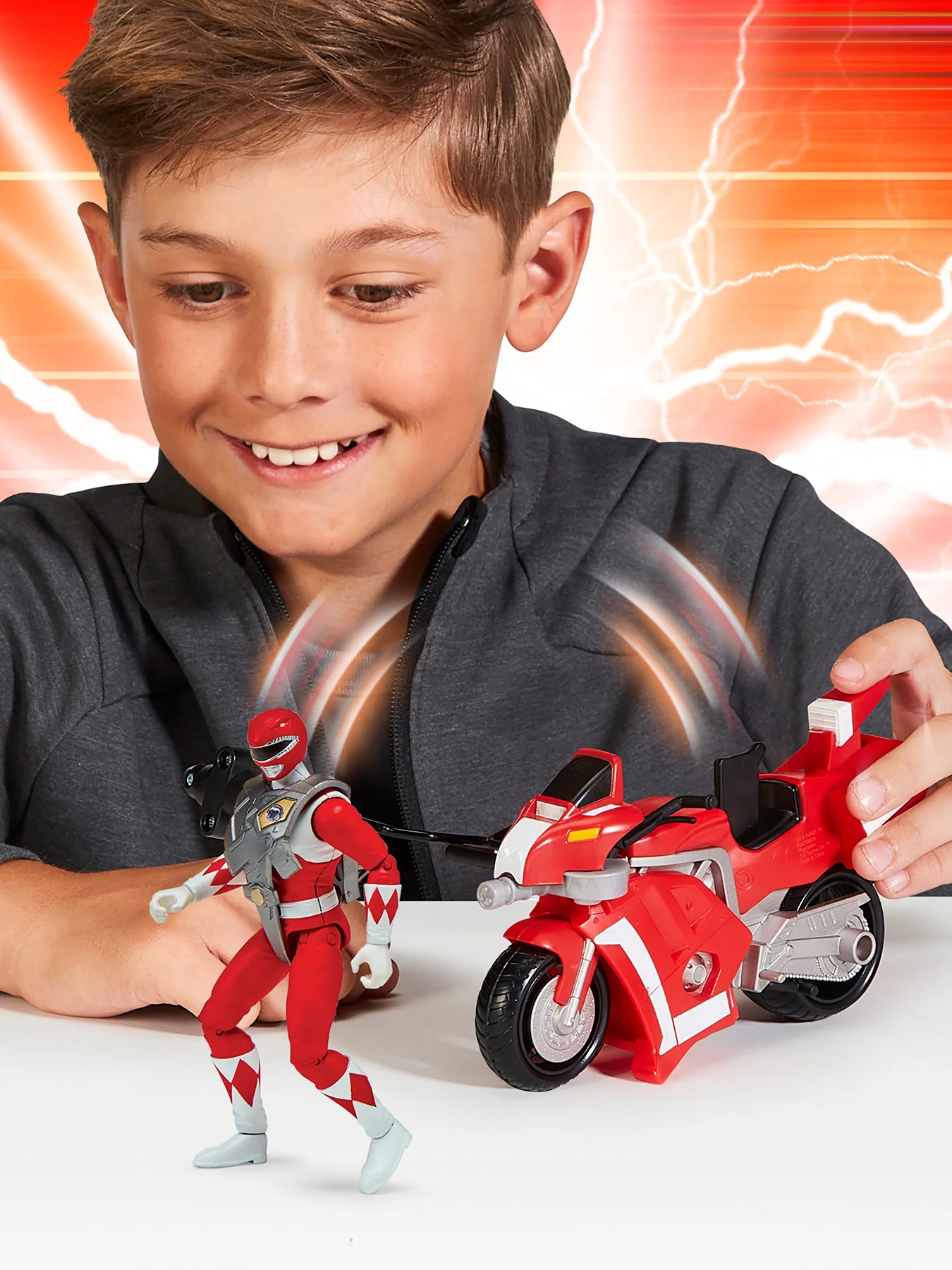 Battle Bike With Red Ranger - Image 2