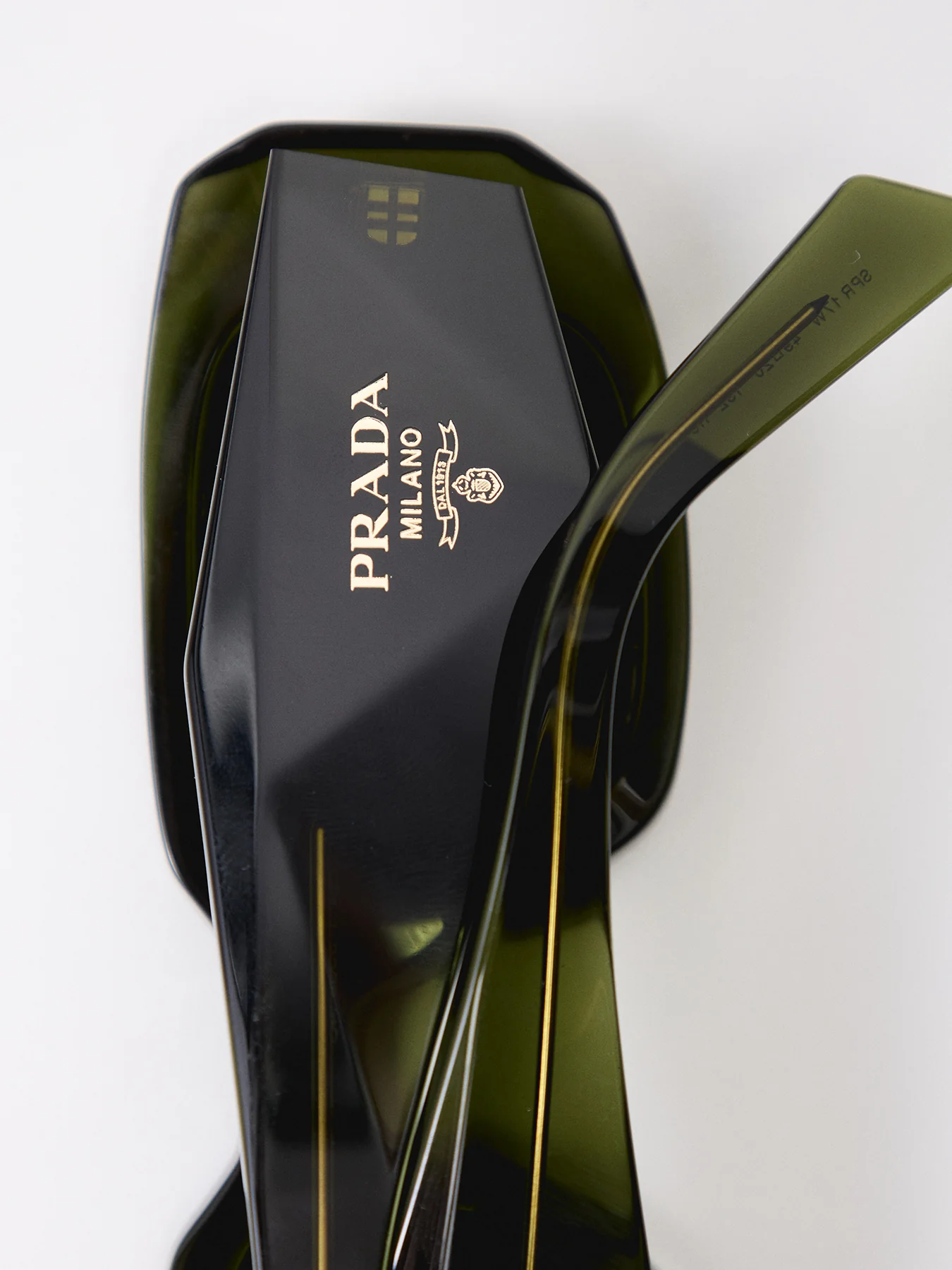 PR 17WS Acetate Rectangle Sunglasses - Image 5
