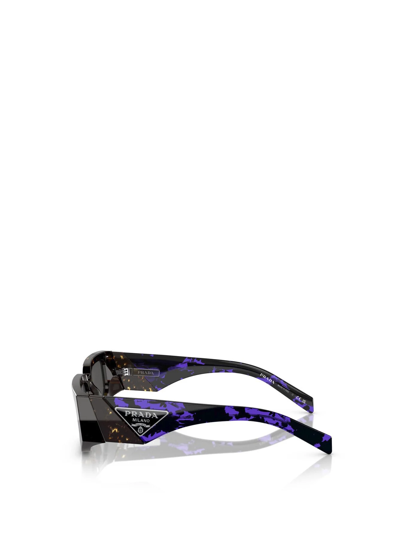 PR 09ZS Acetate Tortoise Sunglasses - Image 5