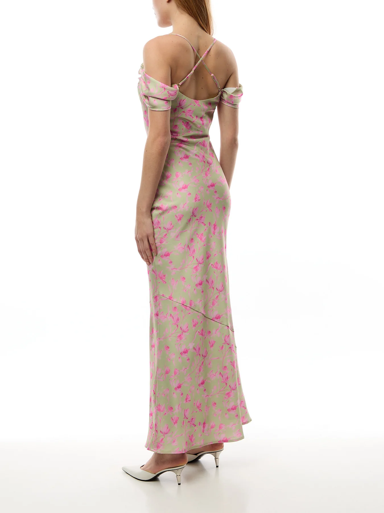 Daria Cowl Maxi Slip Dress - Image 4