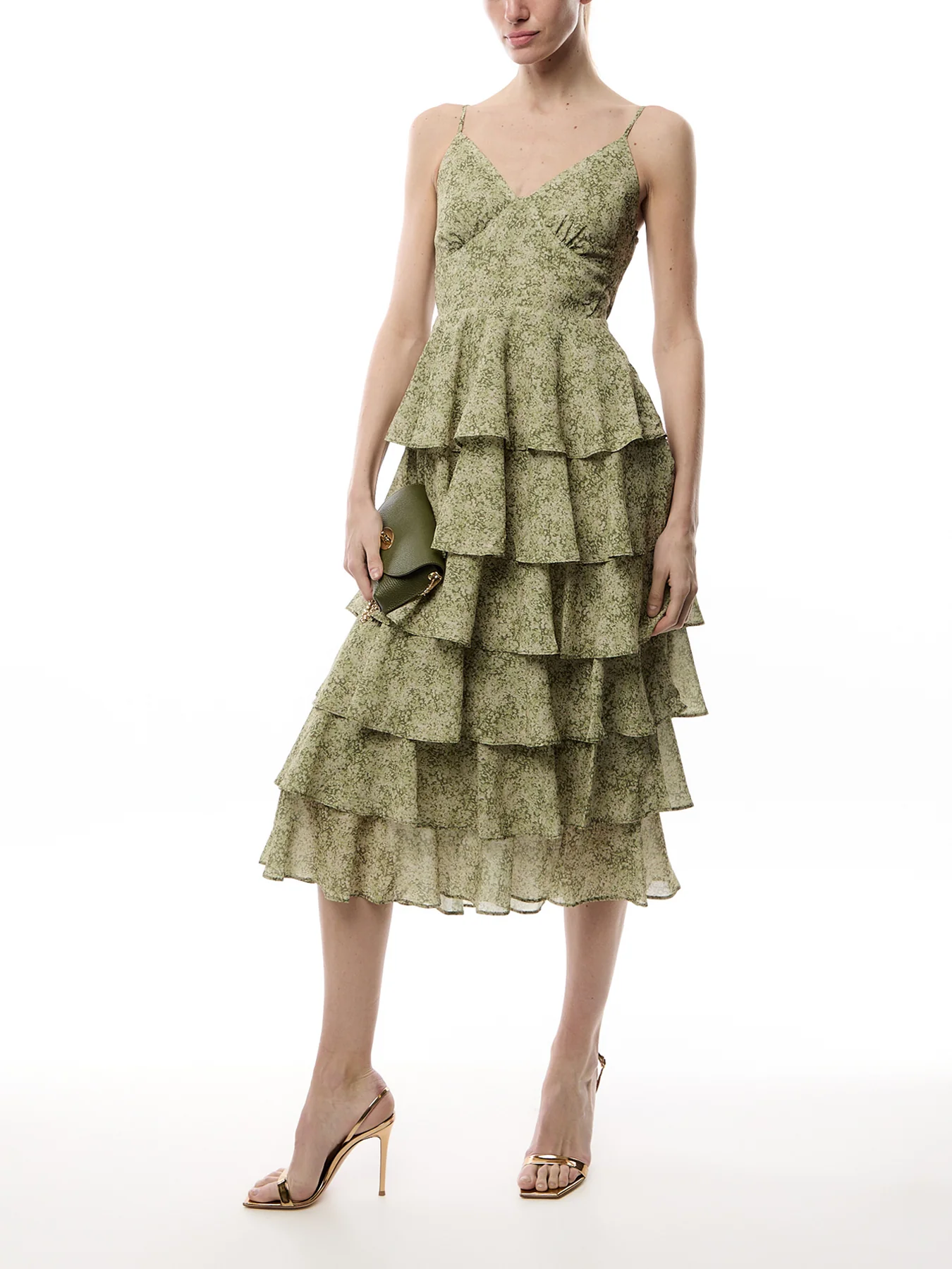 Lissy Tie Back Midaxi Dress - Image 4
