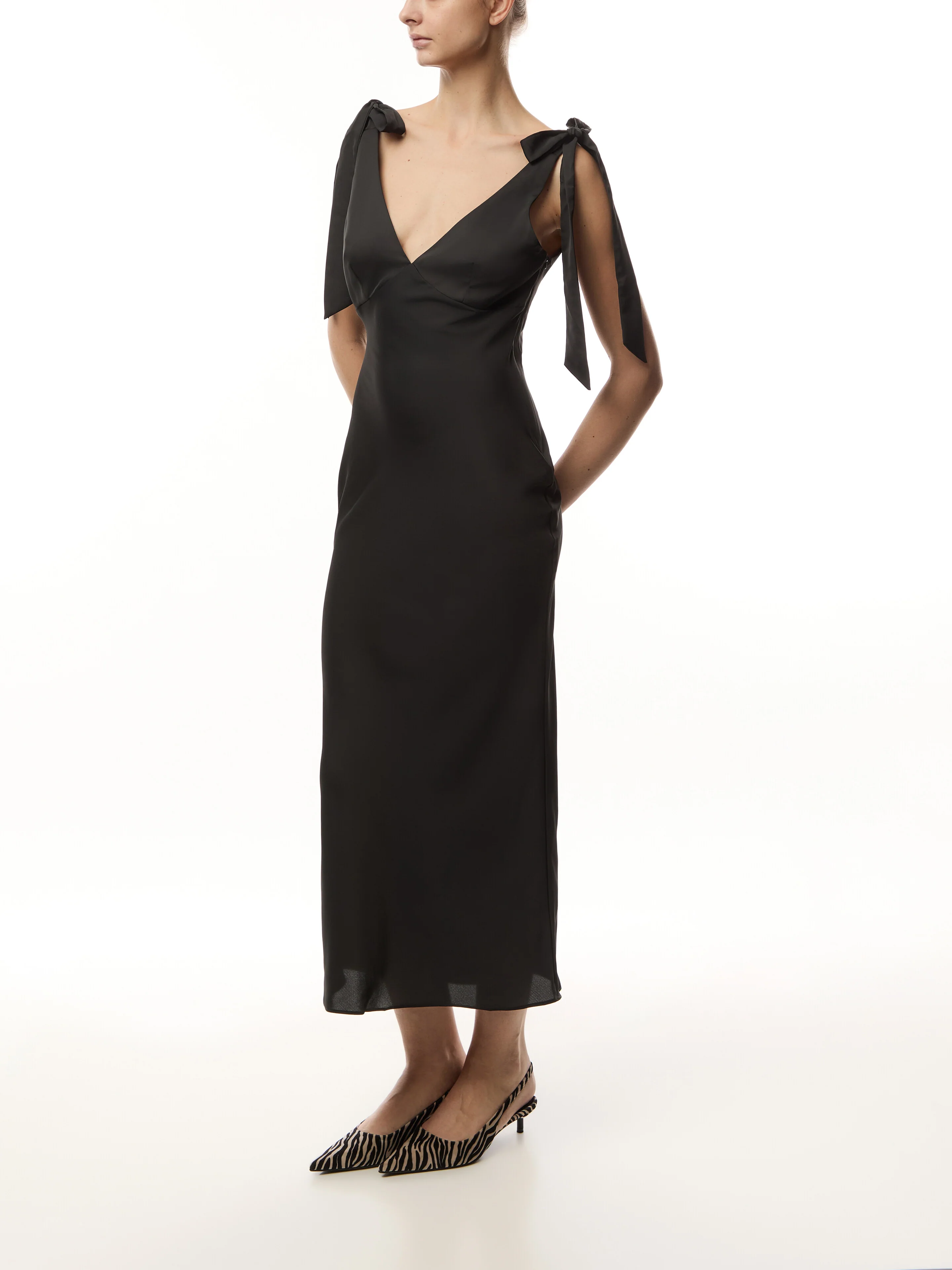 Piper Tie Midaxi Dress - Image 4
