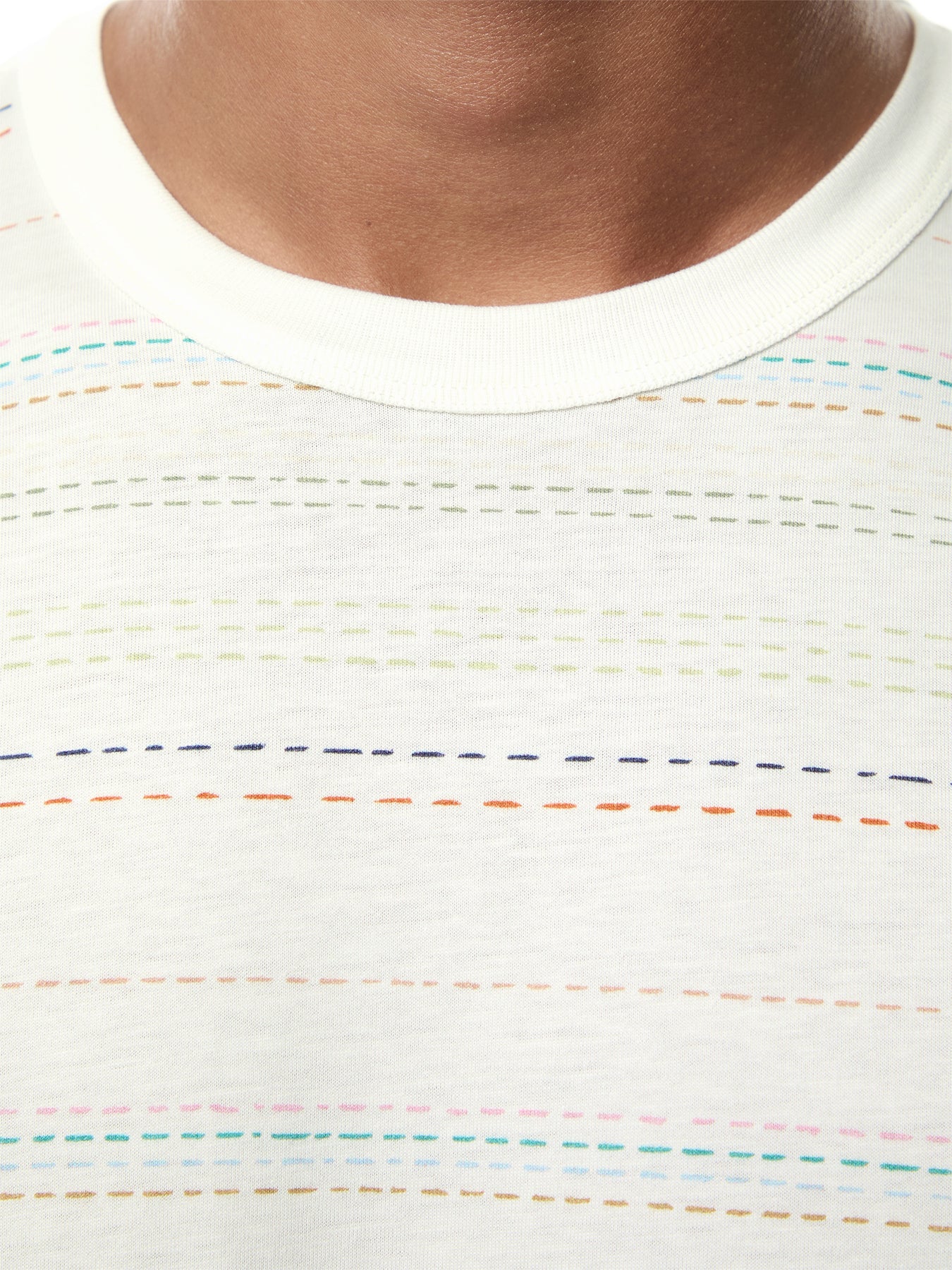 Casual Fit T Shirt Stripe - Image 3