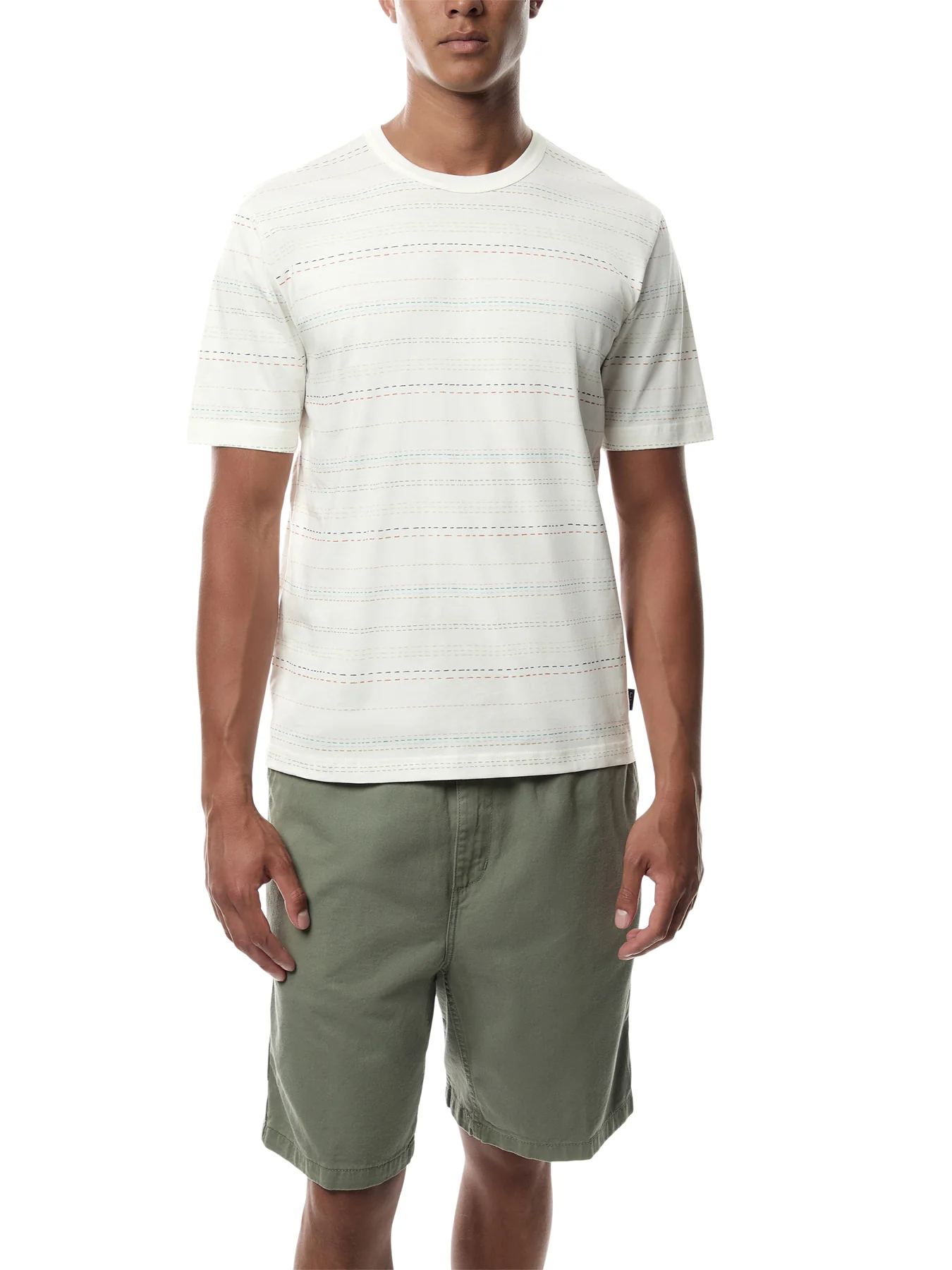 Casual Fit T Shirt Stripe - Image 4