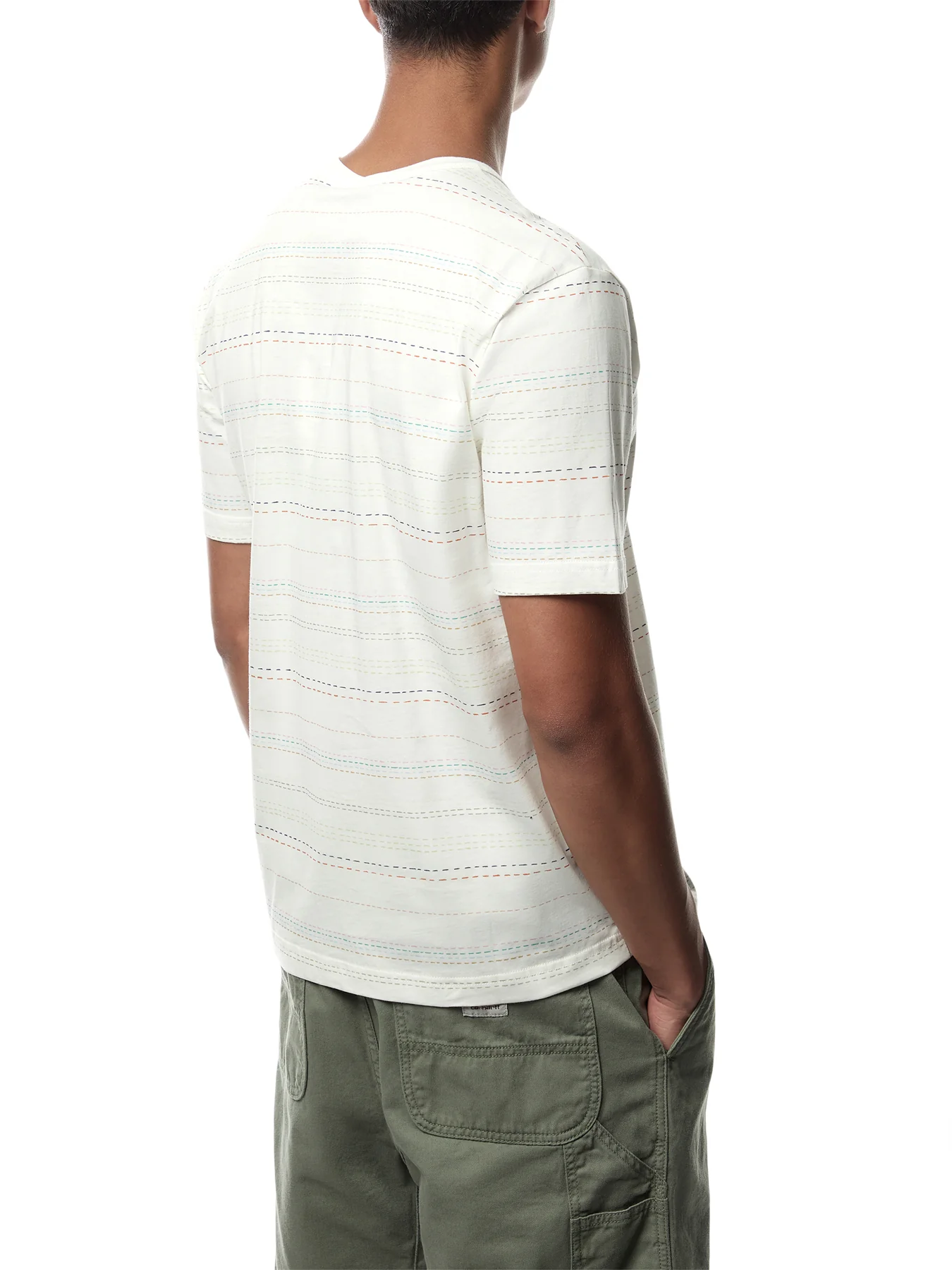 Casual Fit T Shirt Stripe - Image 5