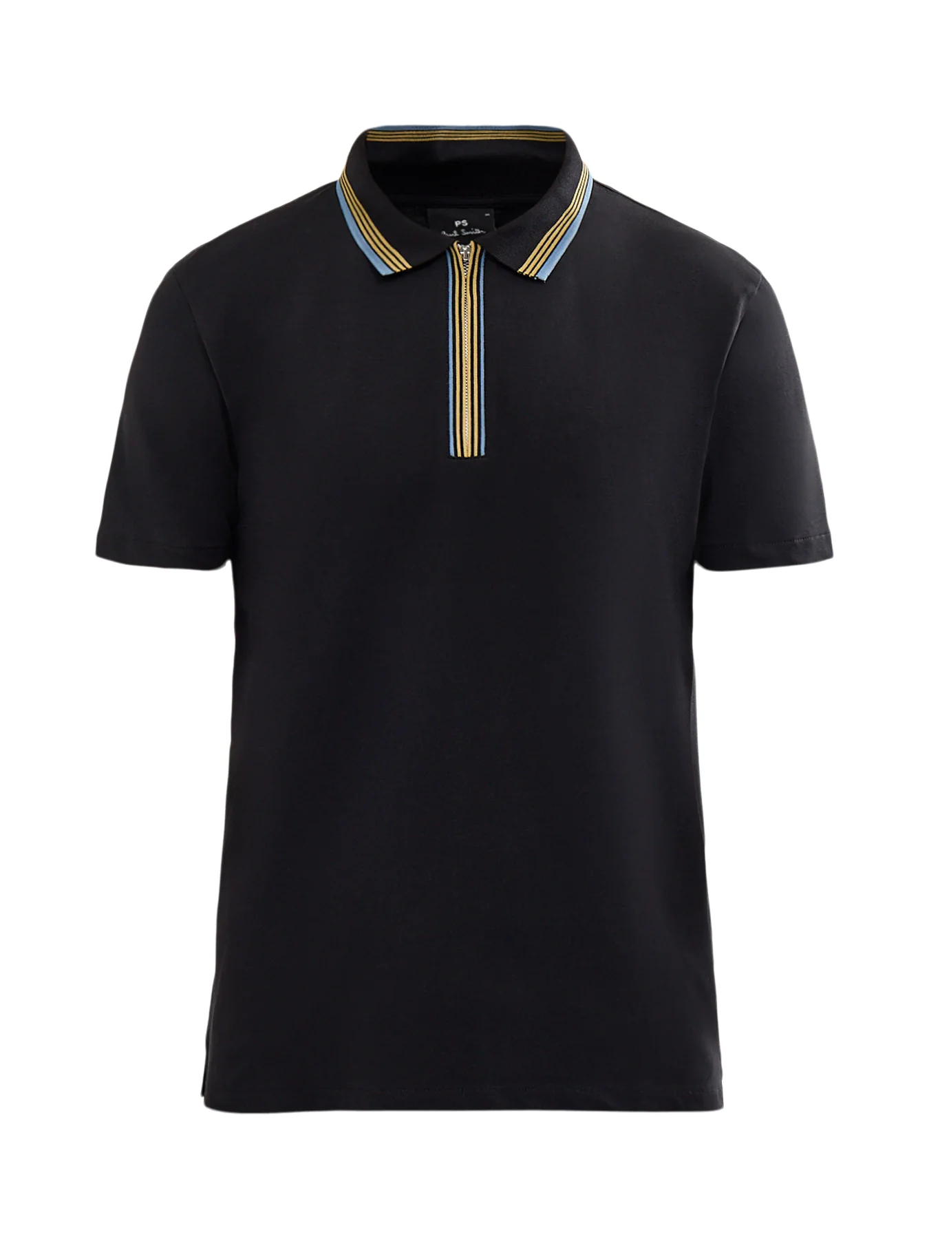 Half Zip Zebra Knited Polo
