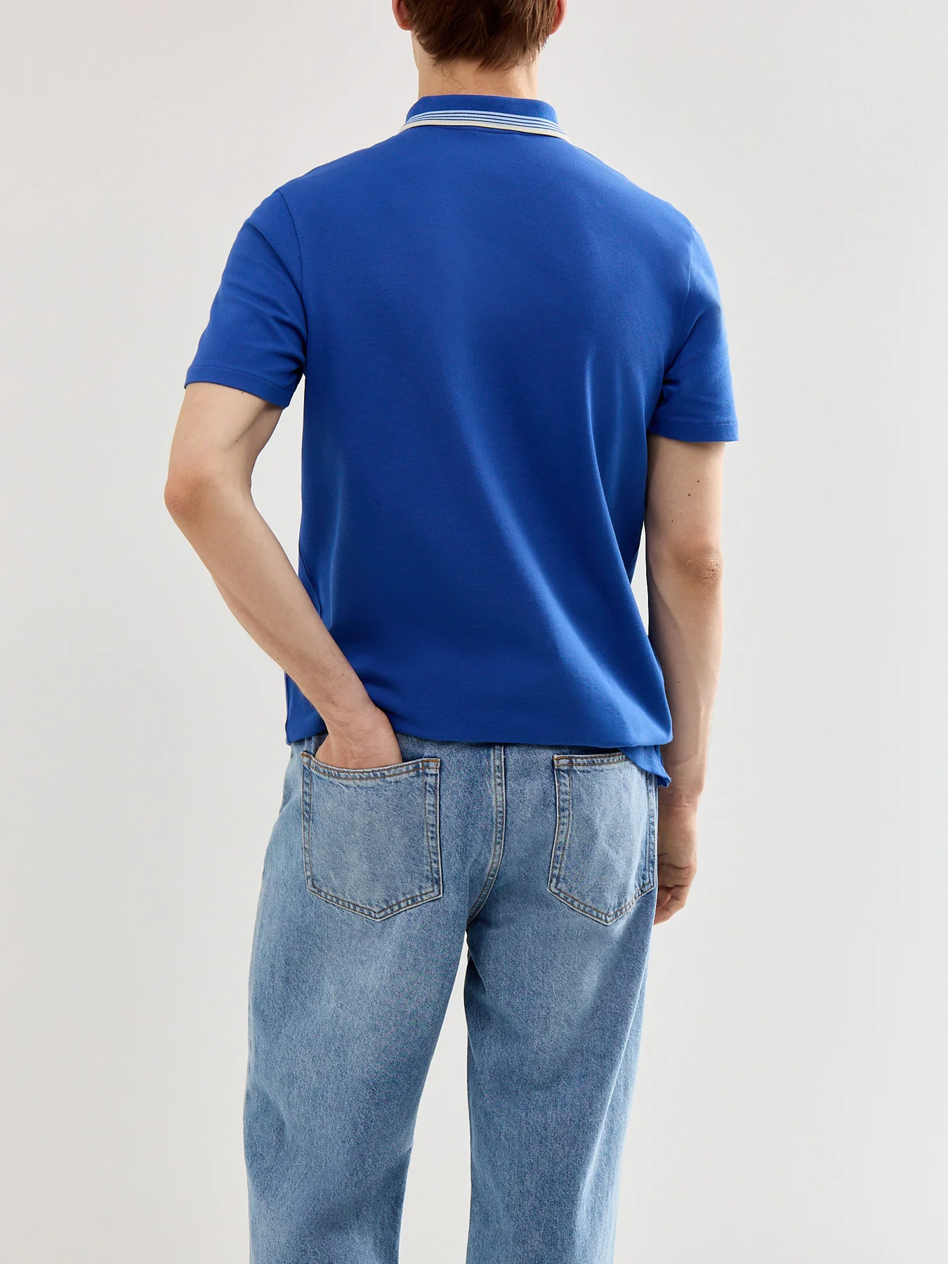 Half Zip Zebra Knited Polo - Image 5