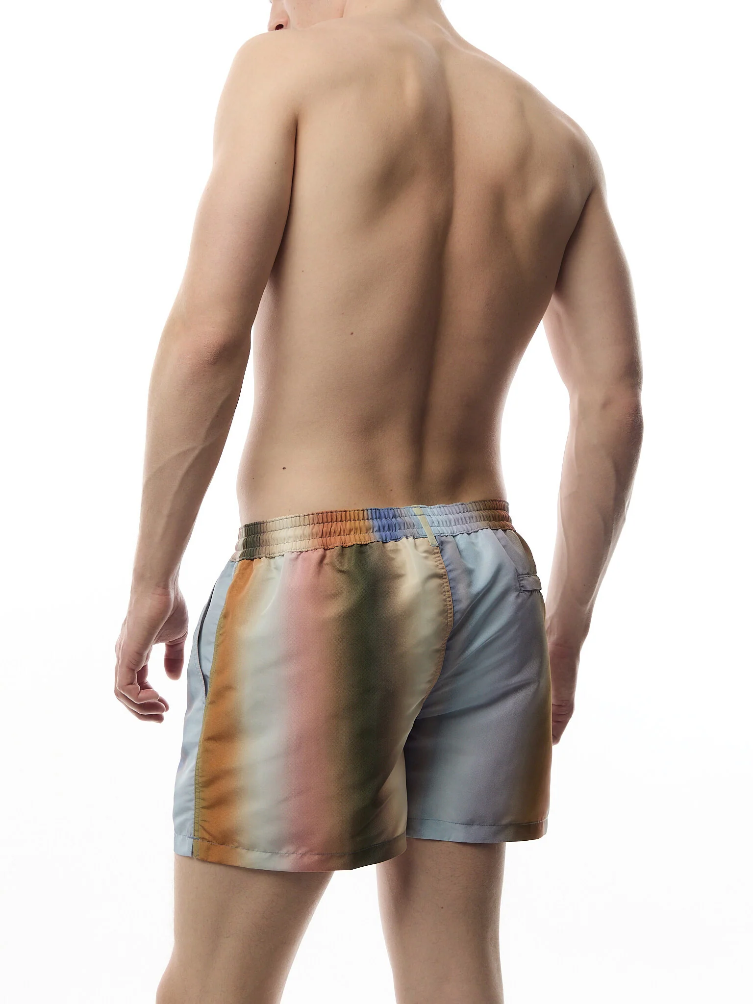 Smith Stripe Swim Shorts - Image 3