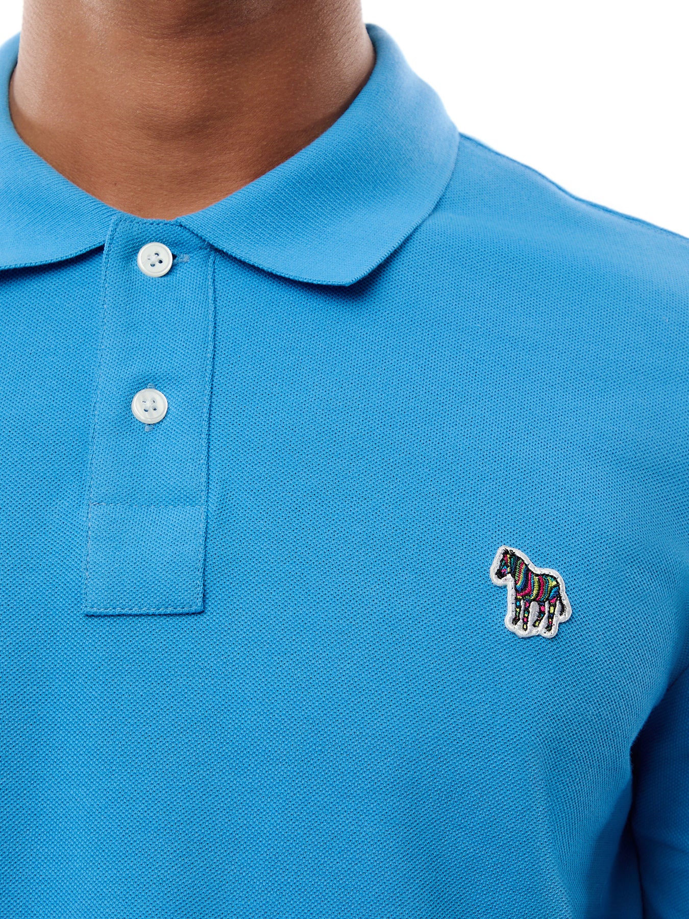 Reg Fit Polo Shirt Zebra - Image 3