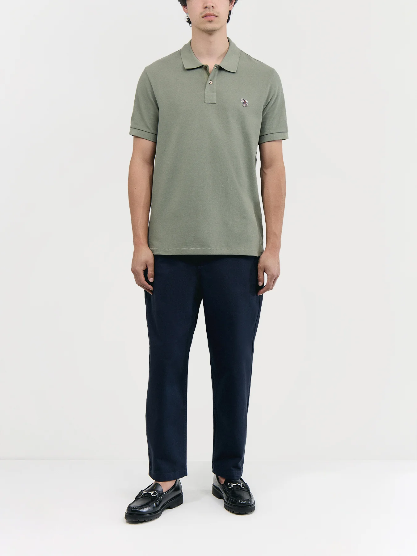 Reg Fit Polo Shirt Zebra - Image 2
