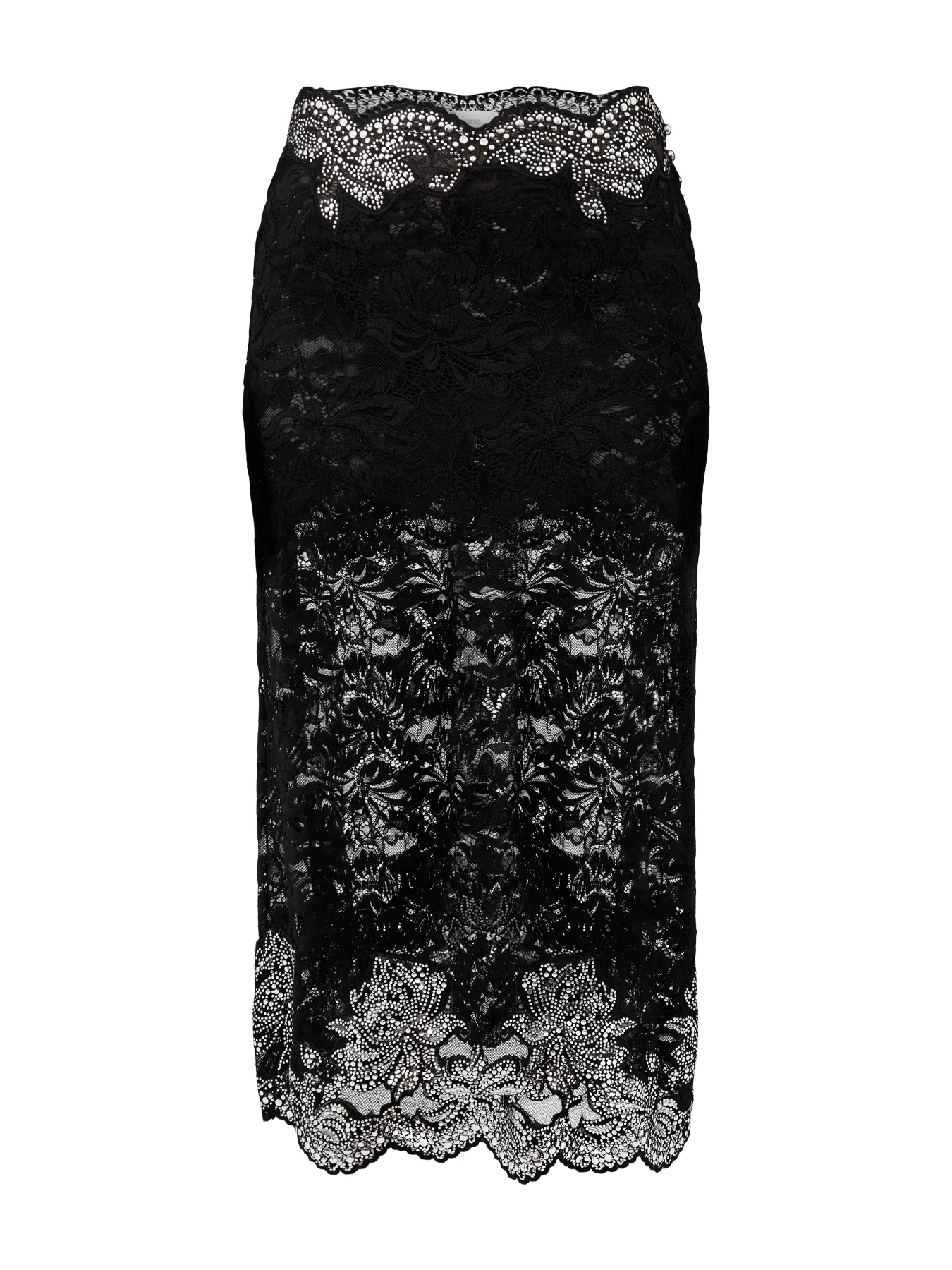Jupe Midi Lace Skirt