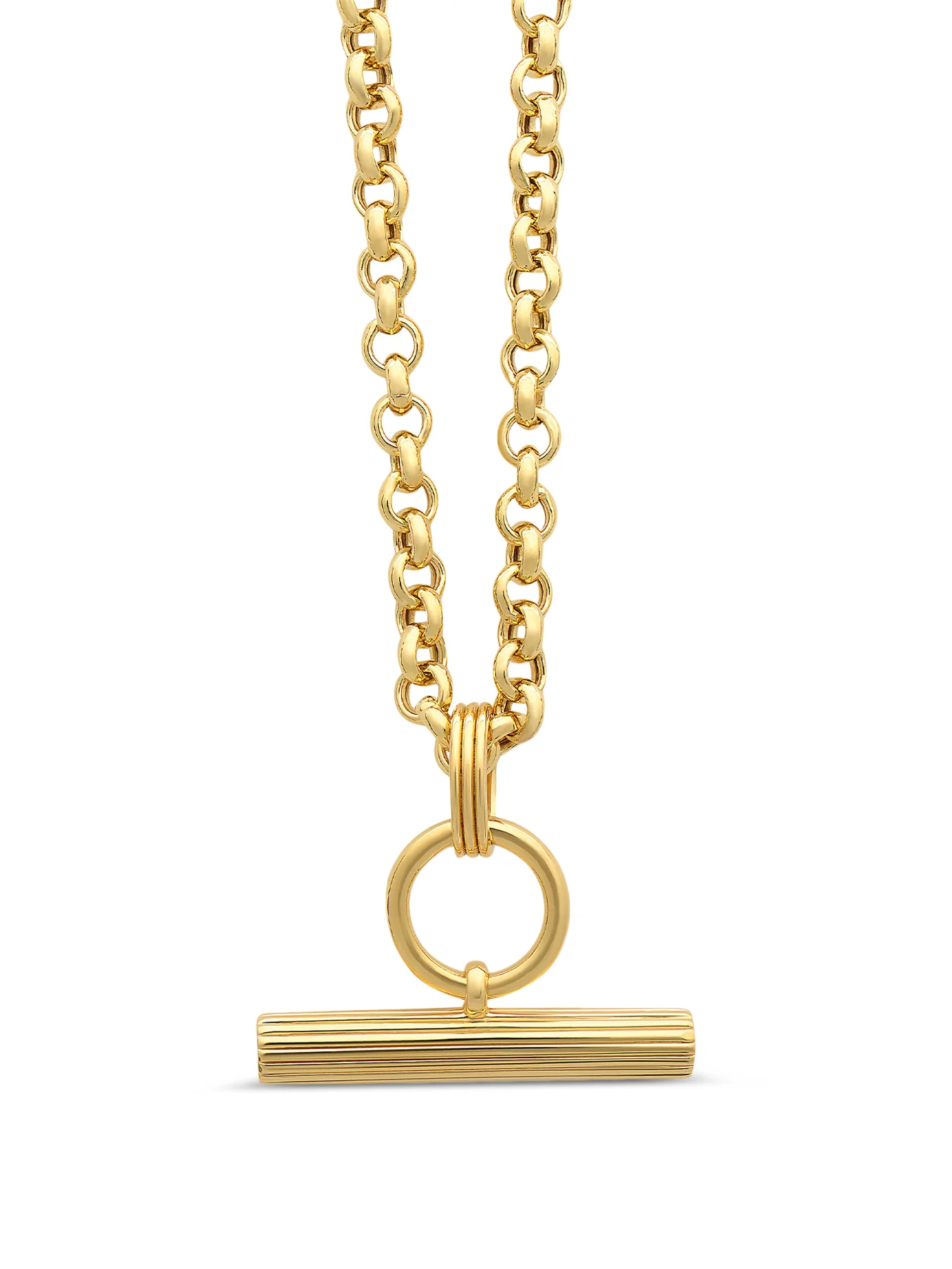Chunky Personalised T-Bar Necklace