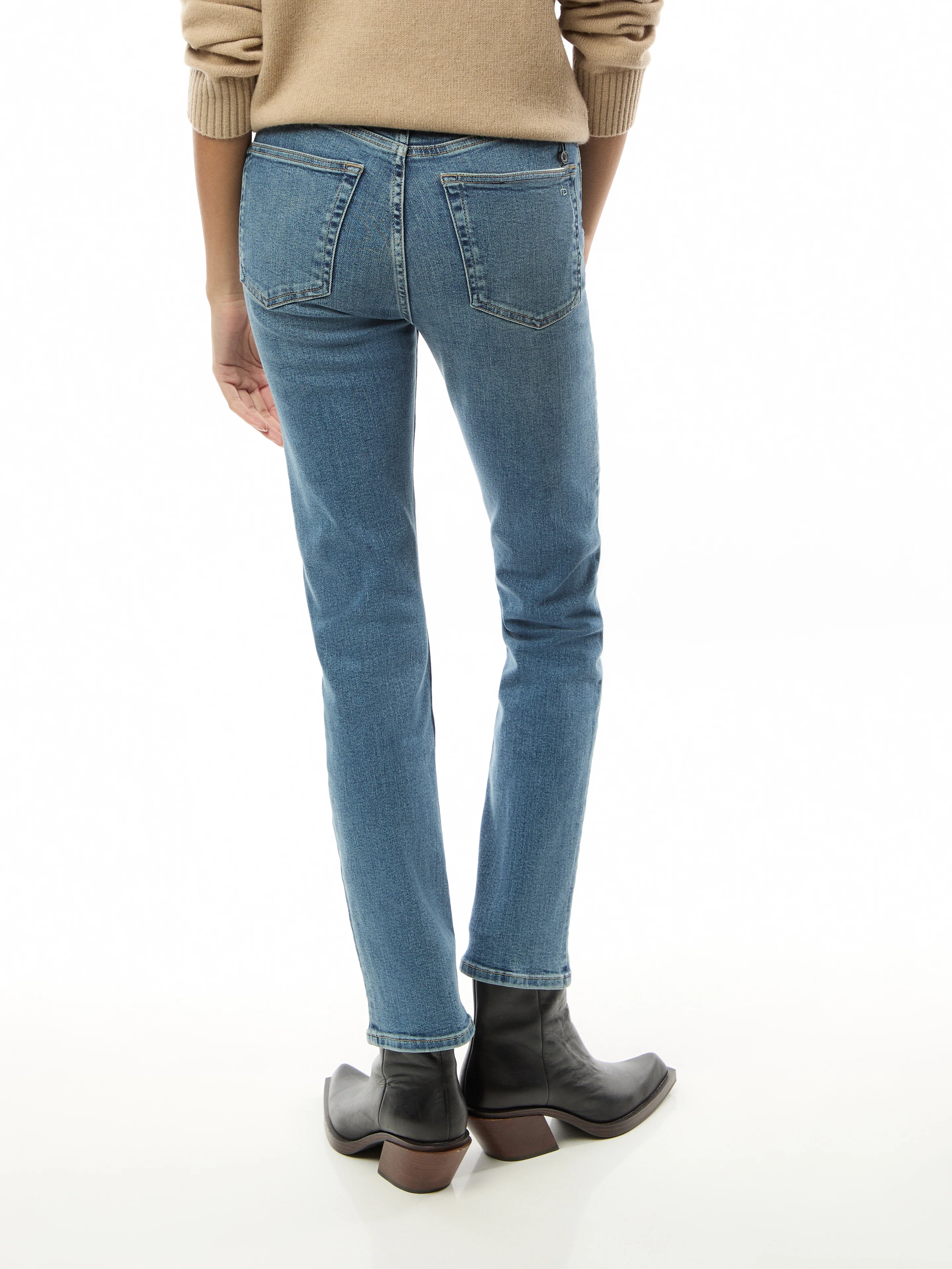 Flexi Wren Full Length Slim Jeans - Image 5
