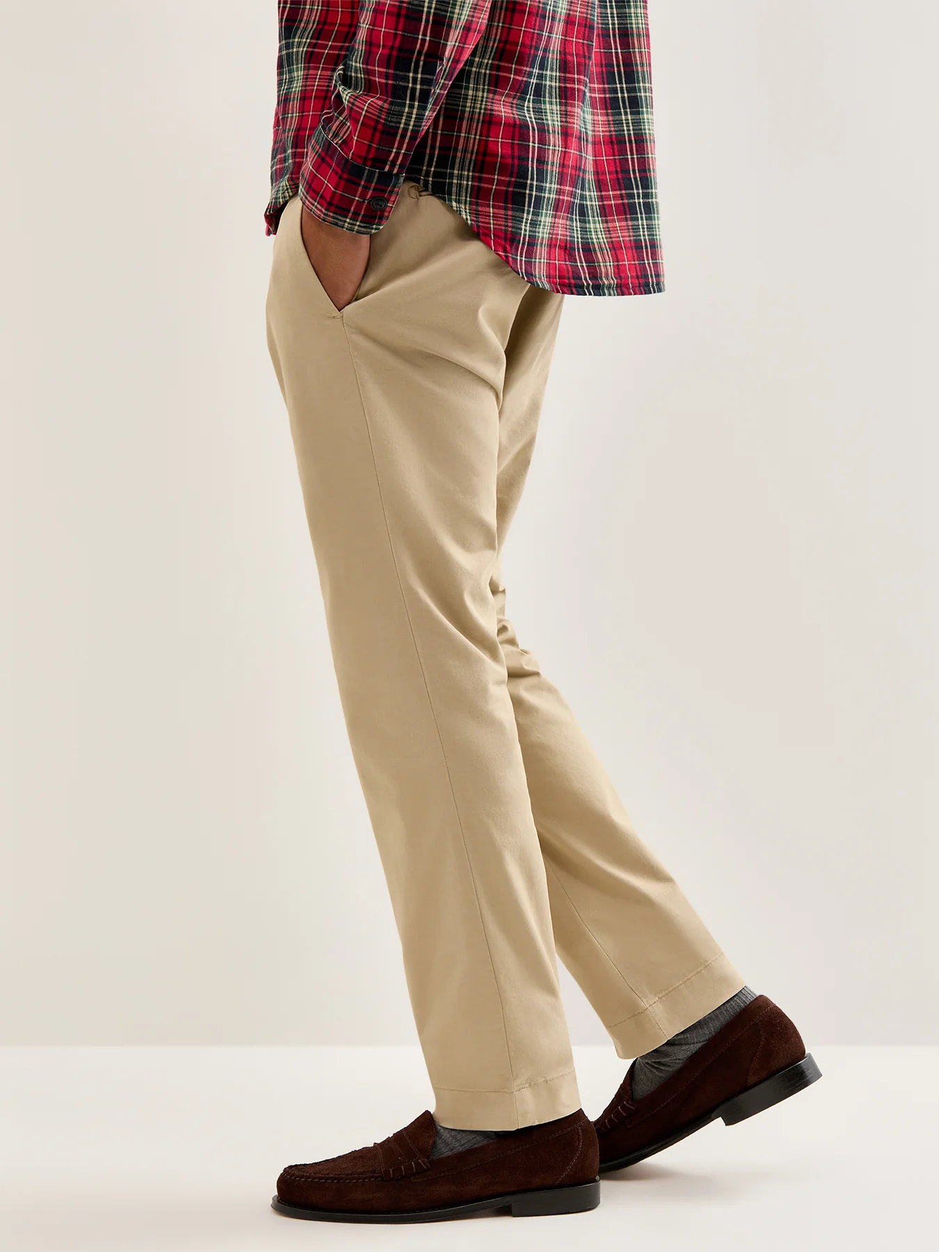 Basic Slim Fit Chinos - Image 5