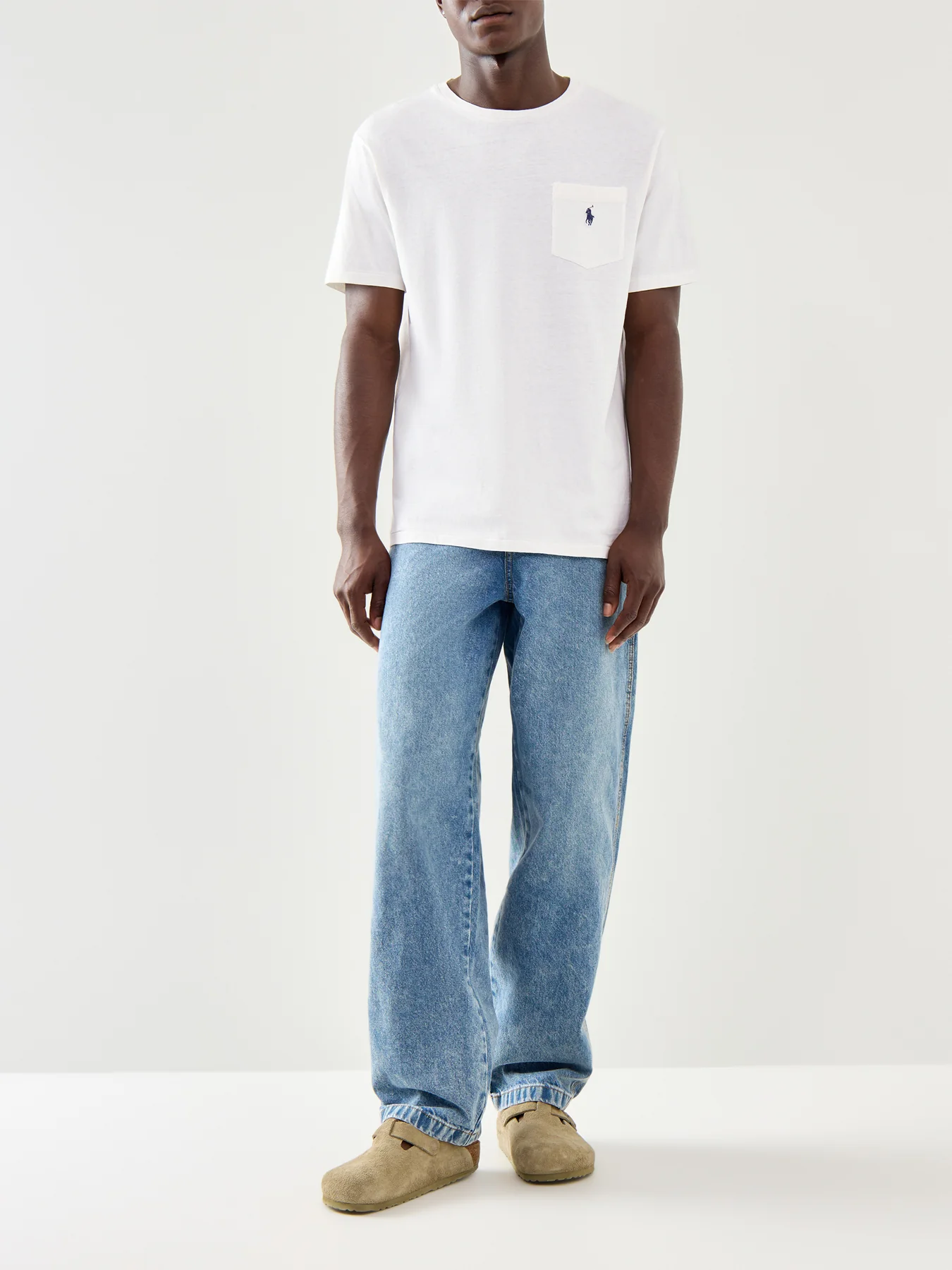 Cotton Linen Pocket Tee - Image 2
