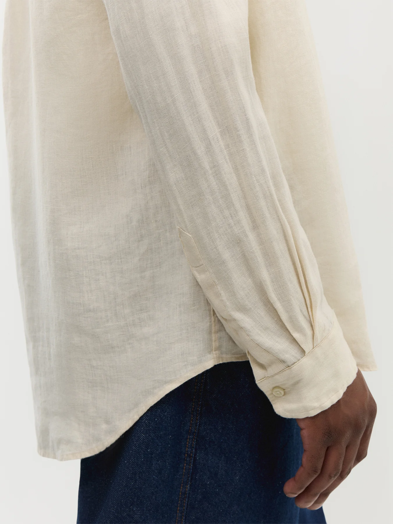 Custom Fit Linen Shirt - Image 3