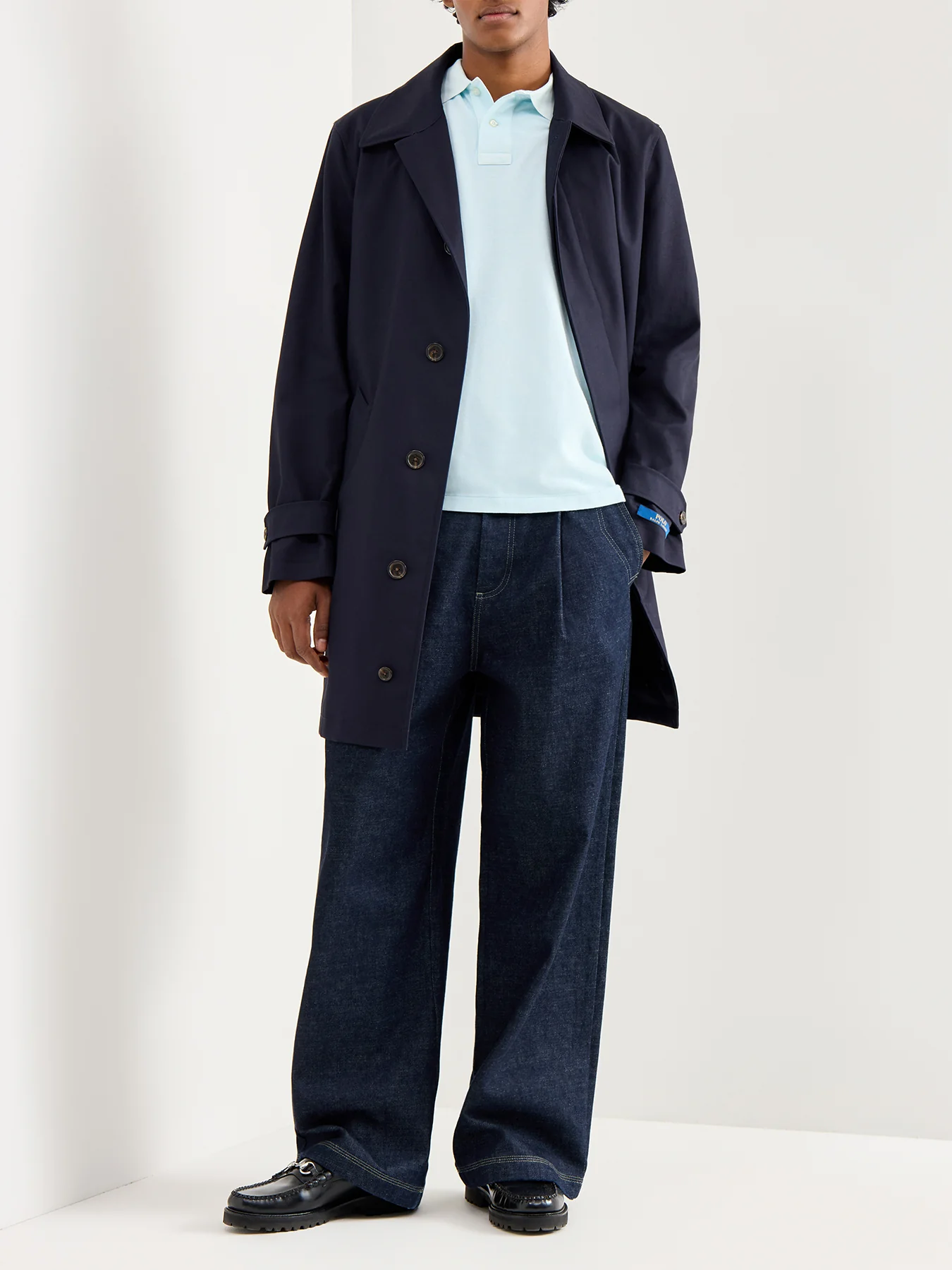 Custom Fit Mineral Dye Polo Top - Image 2