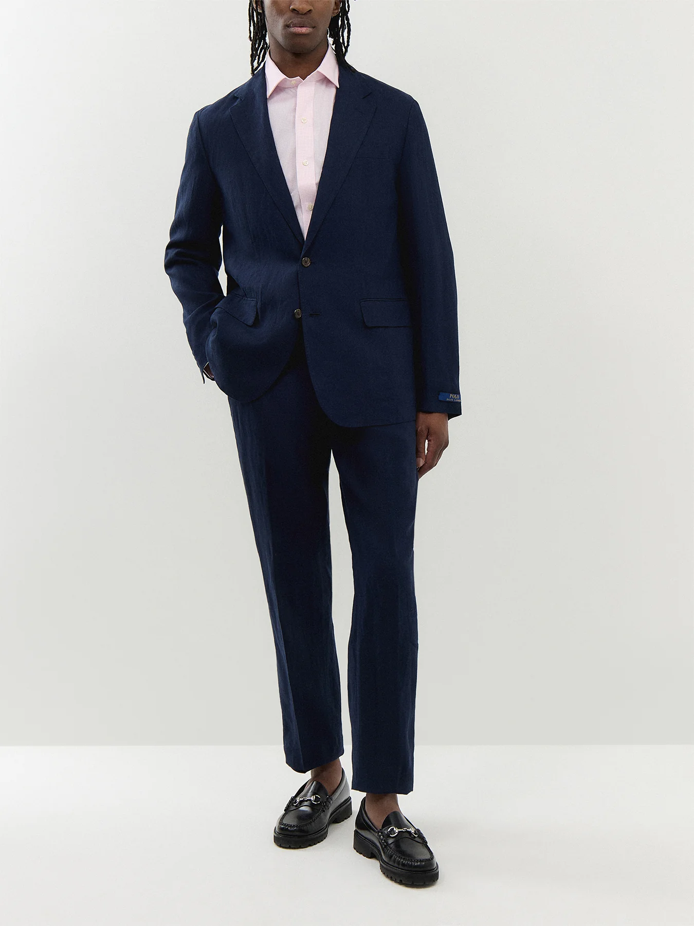 Custom Fit Poplin Dress Shirt - Image 2